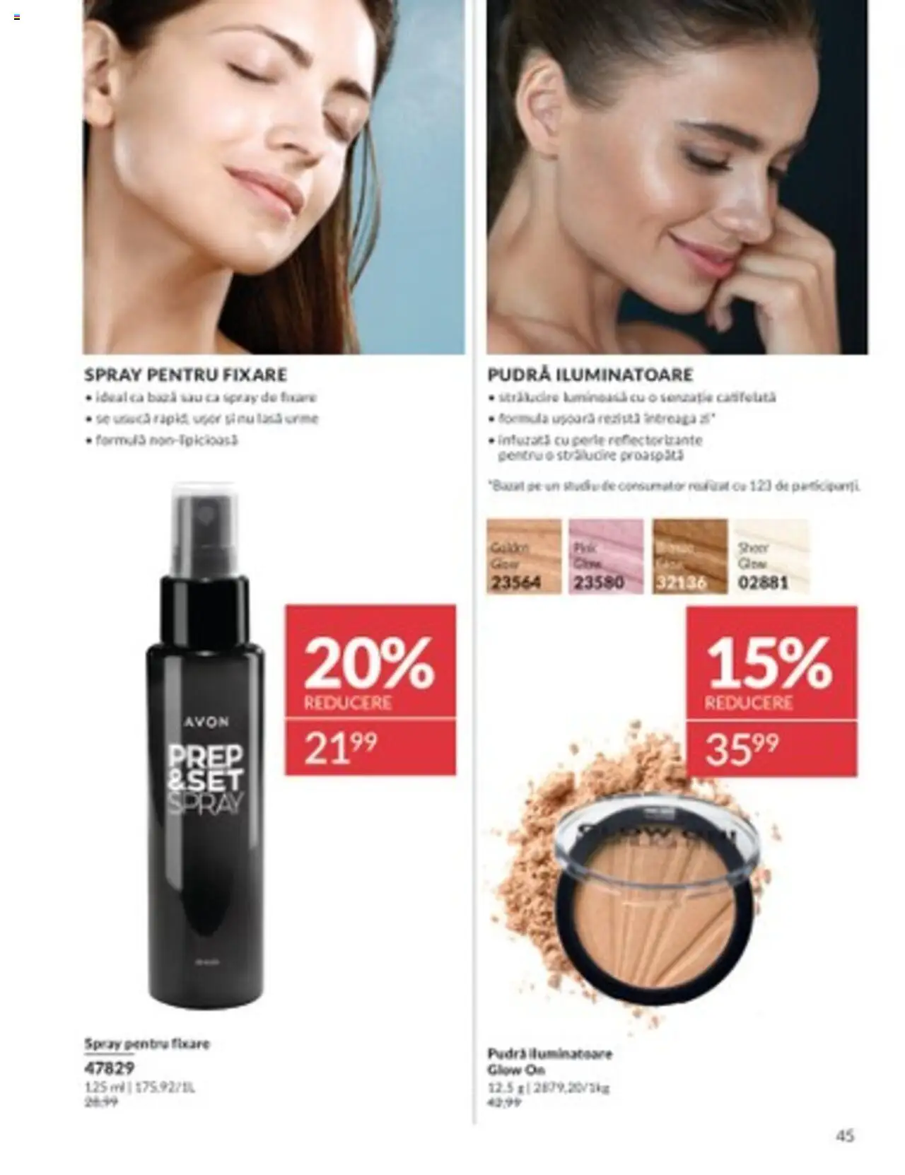 Catalog Avon 1 - 31 Martie 2025 | Pagina 45 | Produse: Akrilik boya, Pudră