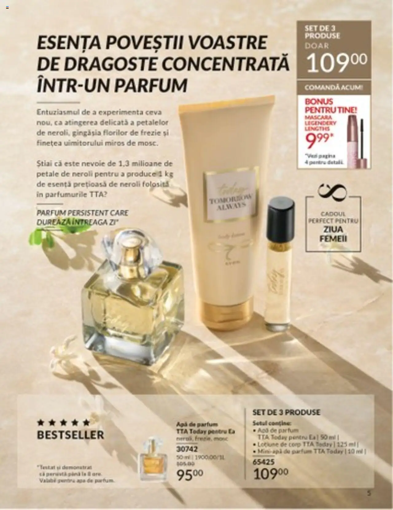Catalog Avon 1 - 31 Martie 2025 | Pagina 5 | Produse: Apă de parfum, Parfum, Mascara, Apă