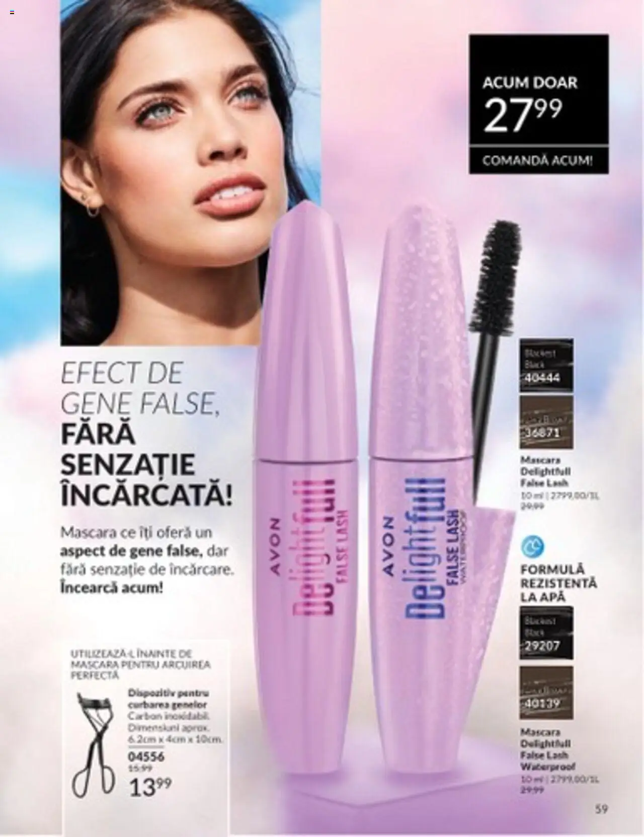 Catalog Avon 1 - 31 Martie 2025 | Pagina 59 | Produse: Mascara, Apă
