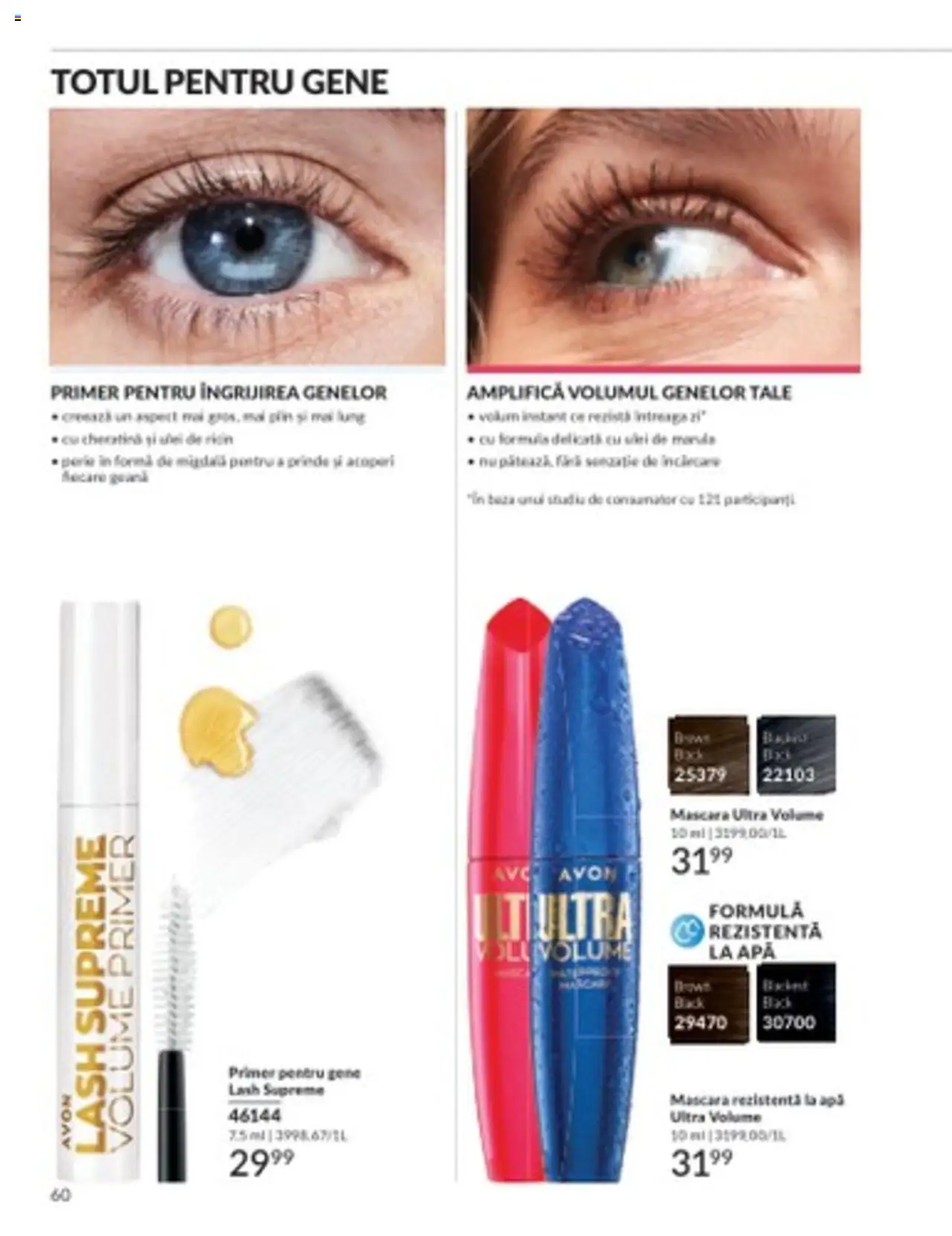 Catalog Avon 1 - 31 Martie 2025 | Pagina 60 | Produse: Mascara, Apă