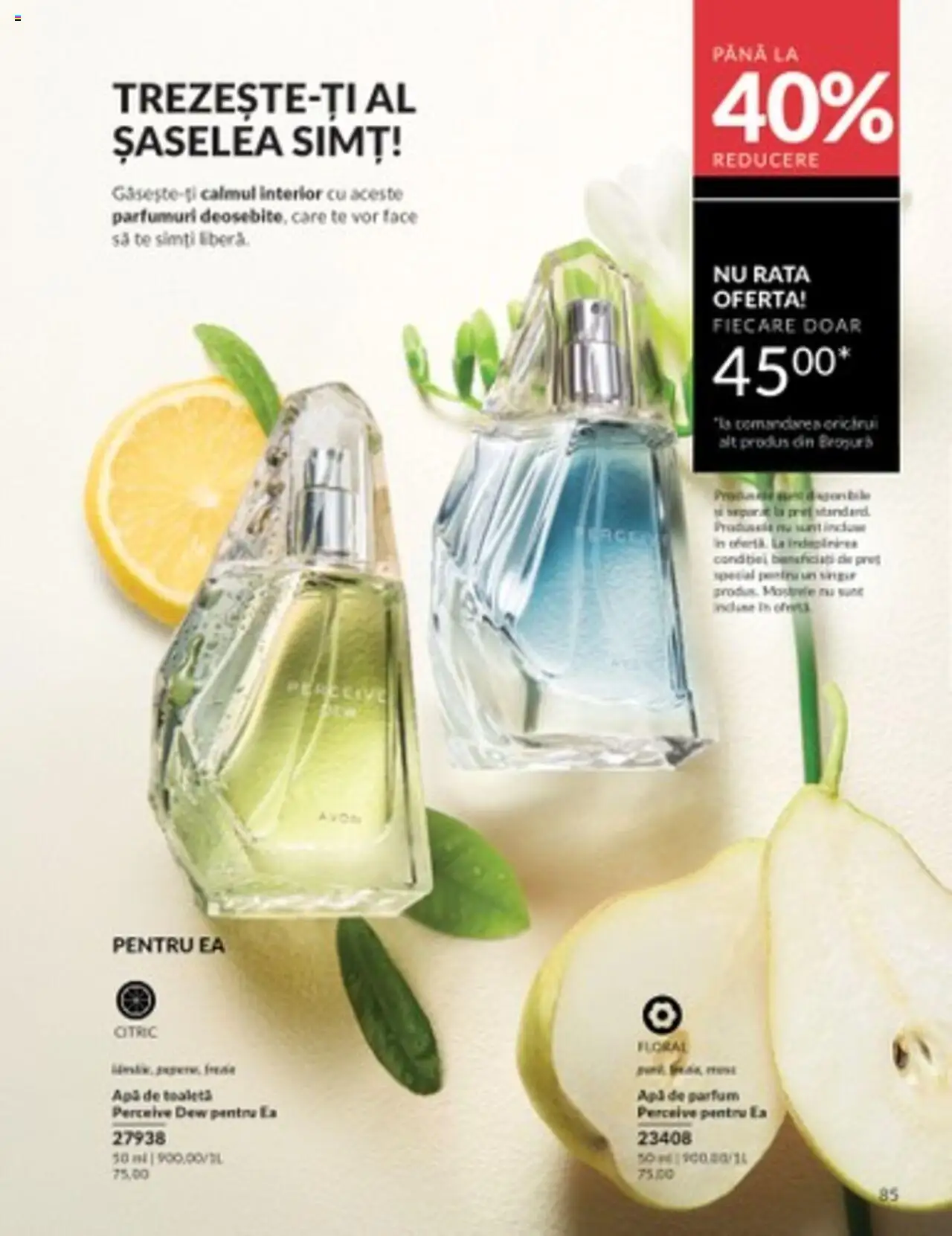 Catalog Avon 1 - 31 Martie 2025 | Pagina 85 | Produse: Apă de parfum, Parfum, Apă de toaletă, Rață