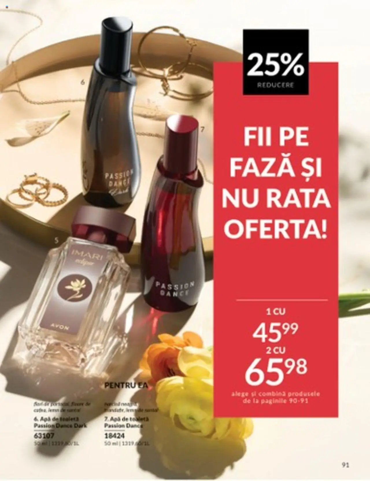 Catalog Avon 1 - 31 Martie 2025 | Pagina 91 | Produse: Toaletă, Rață, Apă