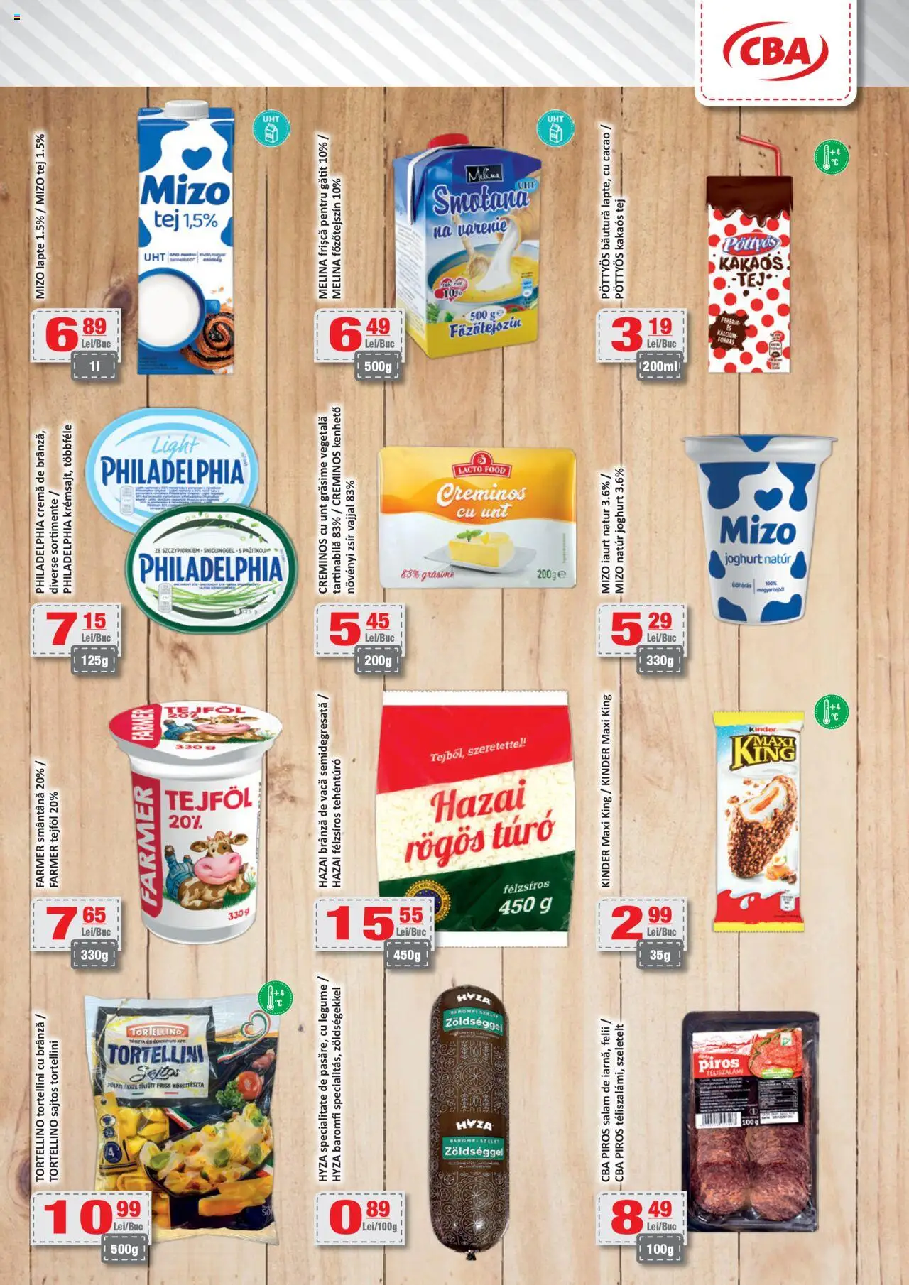 Catalog CBA 7 - 20 Martie 2025 | Pagina 2 | Produse: Brânză, Salam, Smântână, Legume