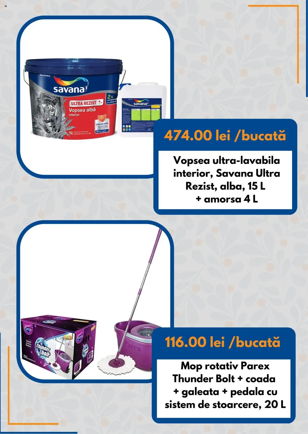 Catalog Dedeman 1 - 31 Martie 2025 | Pagina 7 | Produse: Vopsea, Mop, Amorsă