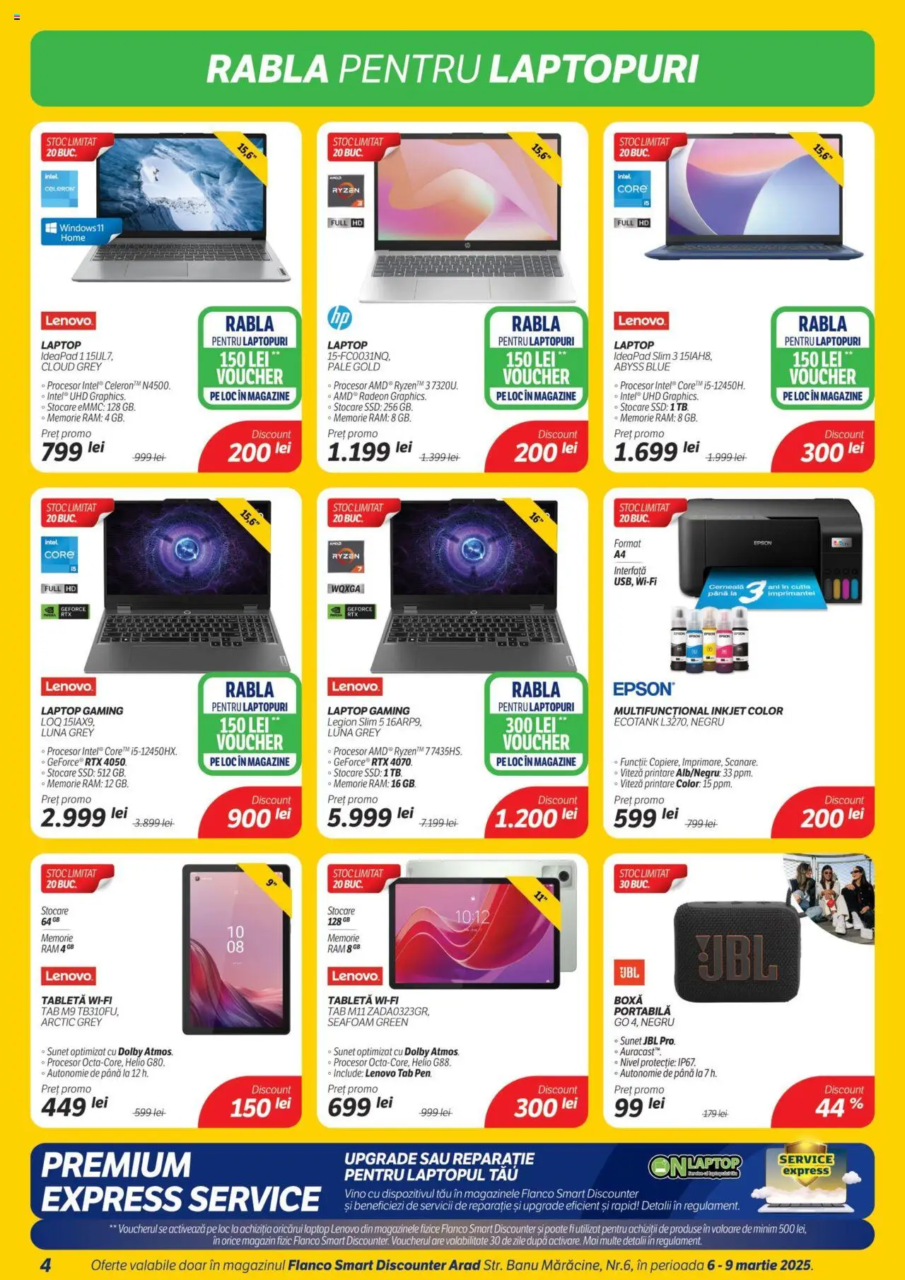 Catalog Flanco 6 - 9 Martie 2025 | Pagina 4 | Produse: Laptop, Memorie, Tabletă