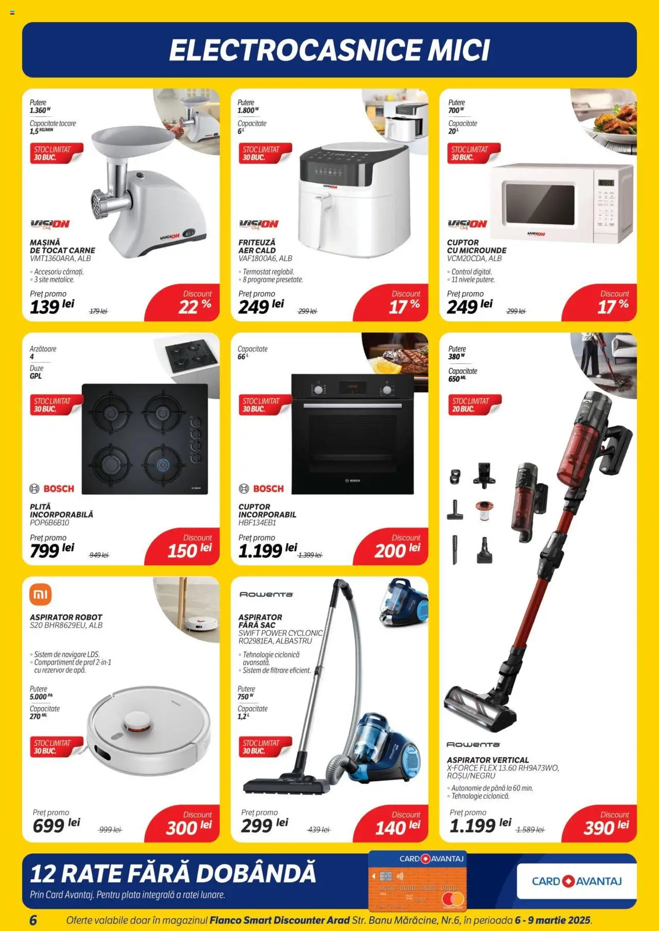 Catalog Flanco 6 - 9 Martie 2025 | Pagina 6 | Produse: Aspirator robot, Cuptor, Navigare, Mici