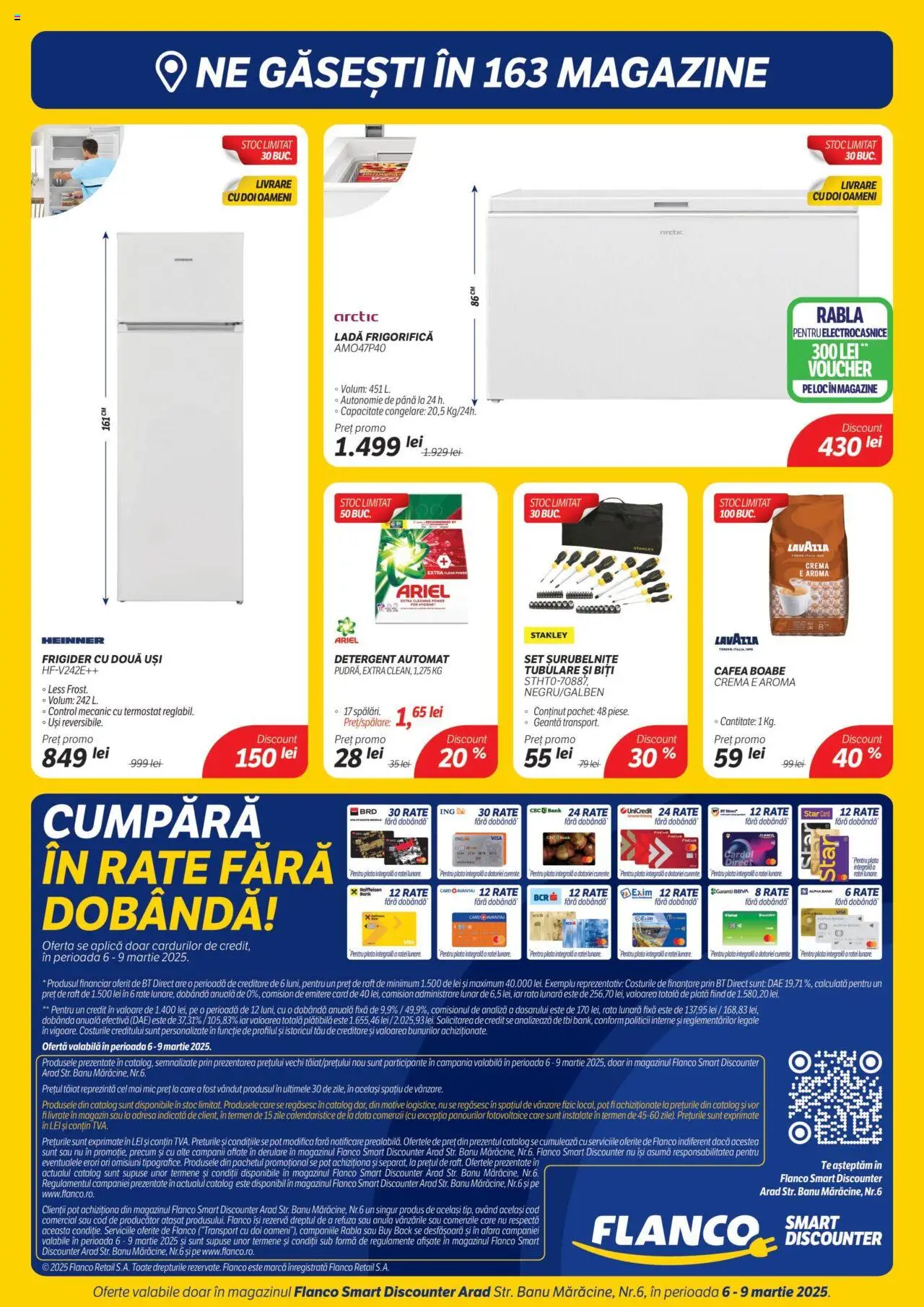 Catalog Flanco 6 - 9 Martie 2025 | Pagina 8 | Produse: Geantă, Kedi Ödül Oyuncakları, Cafea, Ladă frigorifică