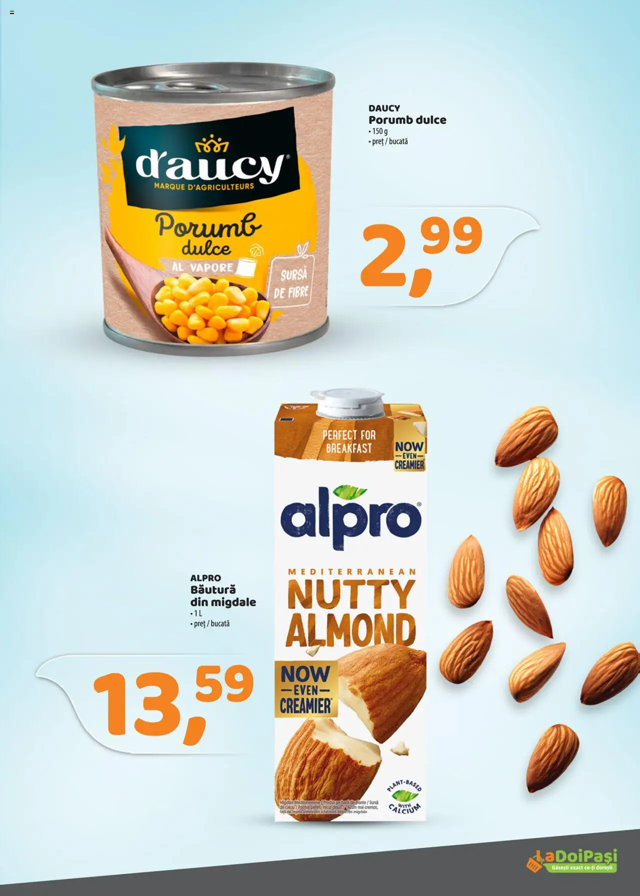 Catalog La Doi Pași 1 - 31 Martie 2025 | Pagina 8 | Produse: Migdale, Porumb