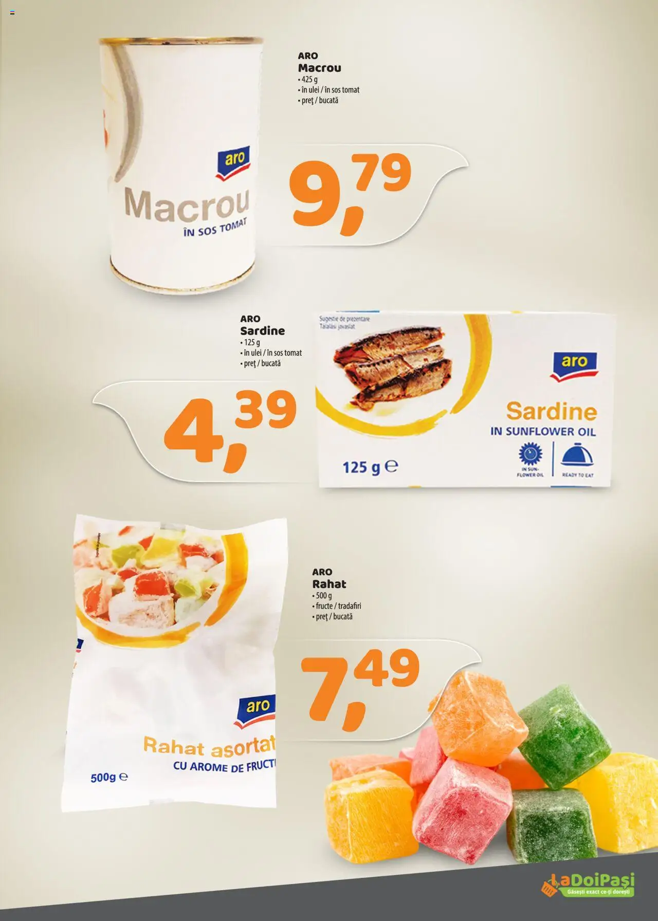 Catalog La Doi Pași 1 - 31 Martie 2025 | Pagina 9 | Produse: Ulei, Fructe, Sos
