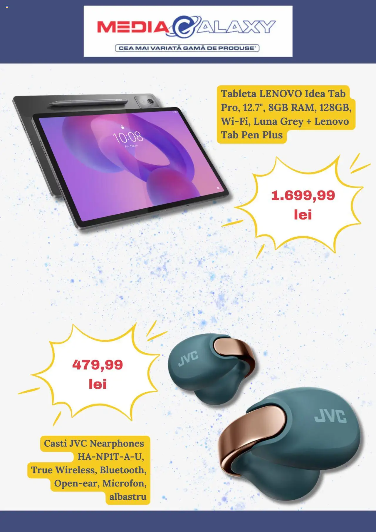 Catalog Media Galaxy 27 Februarie - 5 Martie 2025 | Pagina 2 | Produse: Tabletă, Căști