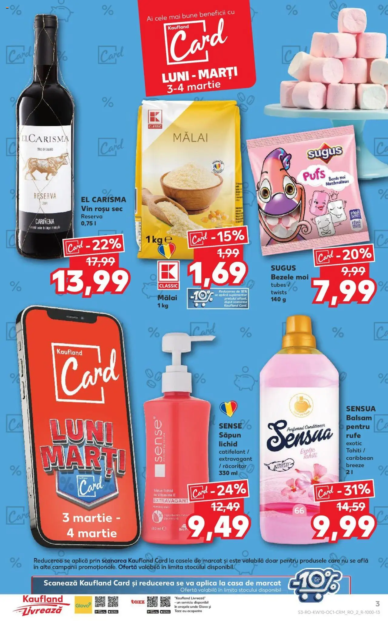 Catalog Kaufland 3 - 4 Martie 2025 | Pagina 3 | Produse: Balsam, Vin, Săpun, Mălai