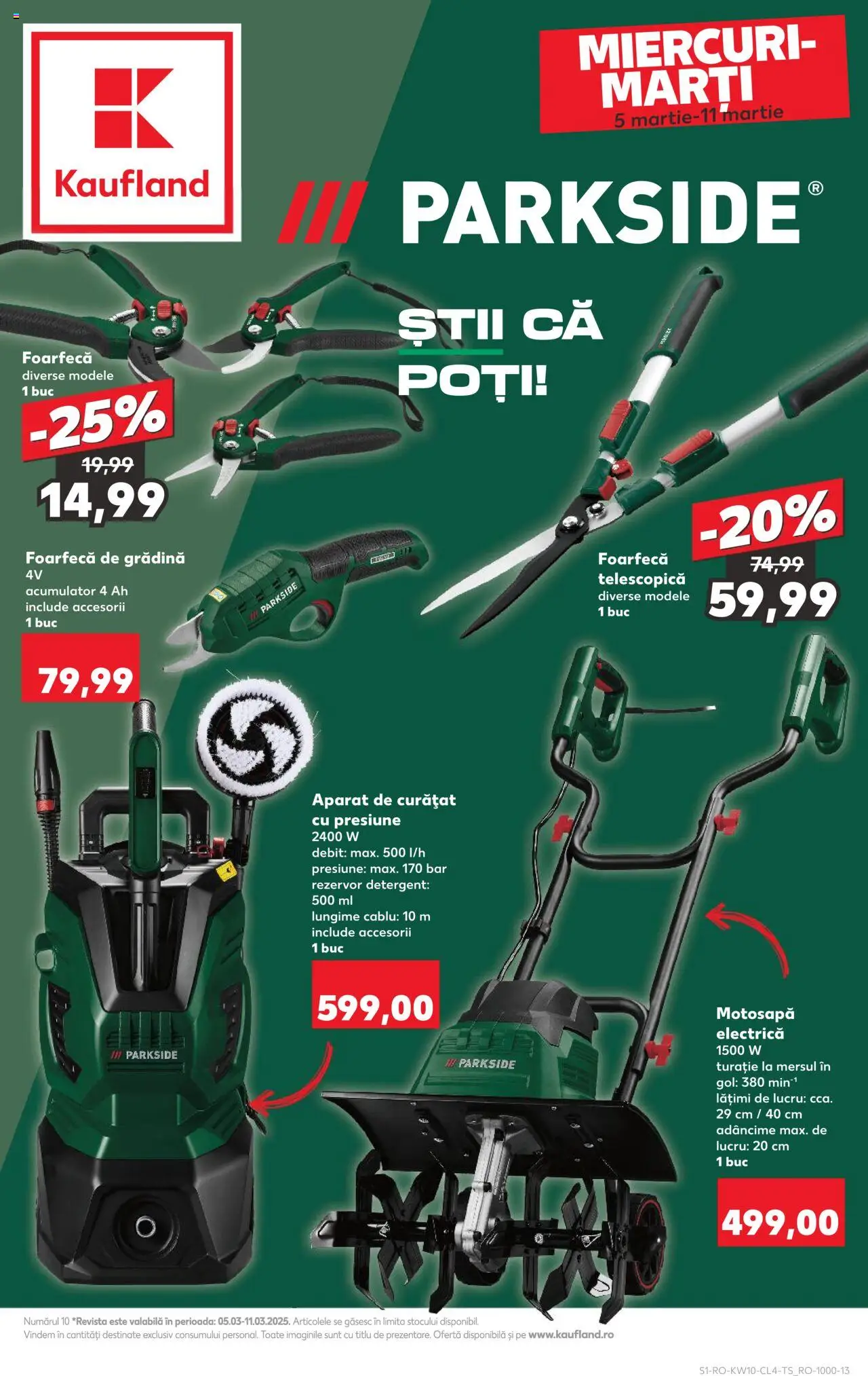 Catalog Kaufland 5 - 11 Martie 2025 | Pagina 1 | Produse: Cablu, Detergent