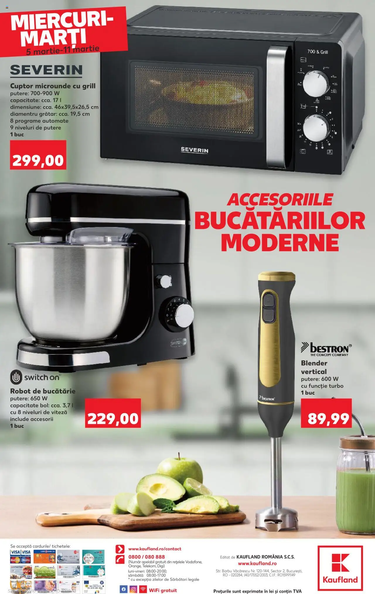 Catalog Kaufland 5 - 11 Martie 2025 | Pagina 20 | Produse: Robot de bucătarie, Blender, Grill, Bucătărie