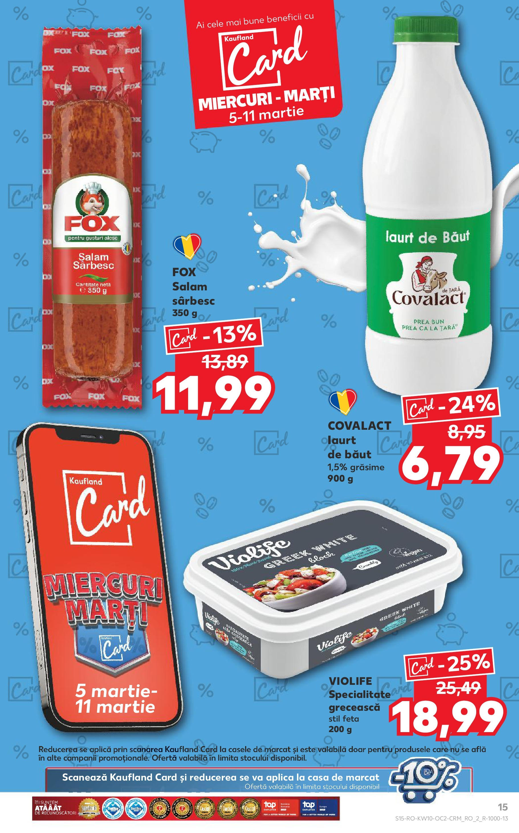 Catalog Kaufland 5 - 11 Martie 2025 | Pagina 15 | Produse: Salam