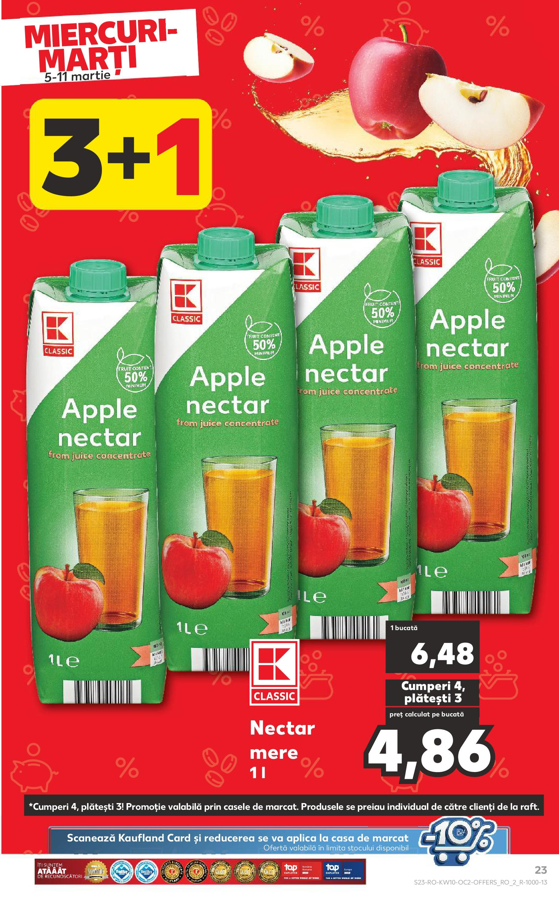 Catalog Kaufland 5 - 11 Martie 2025 | Pagina 23 | Produse: Apple, Mere, Rom