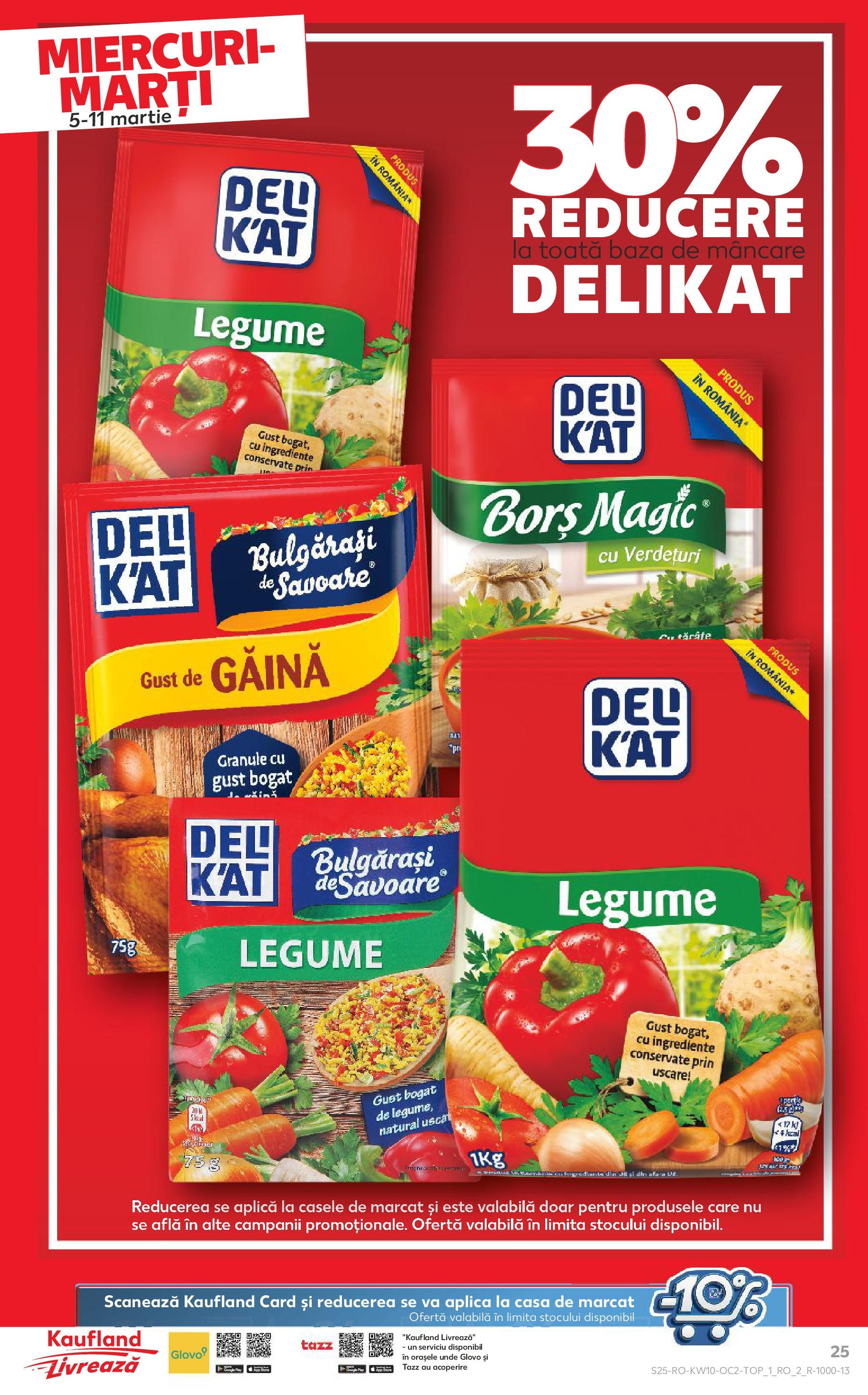 Catalog Kaufland 5 - 11 Martie 2025 | Pagina 25 | Produse: Borș, Legume