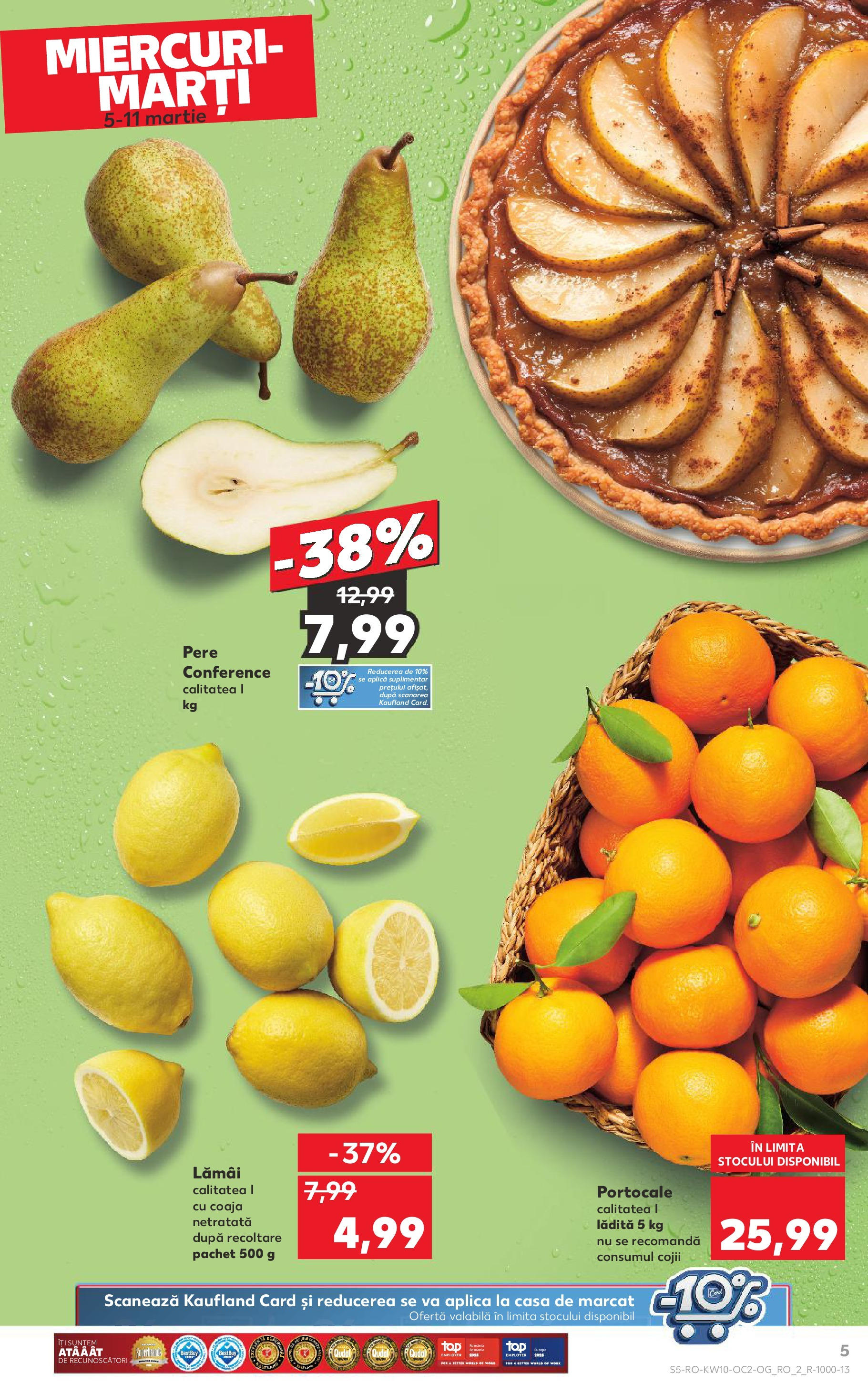 Catalog Kaufland 5 - 11 Martie 2025 | Pagina 5 | Produse: Portocale