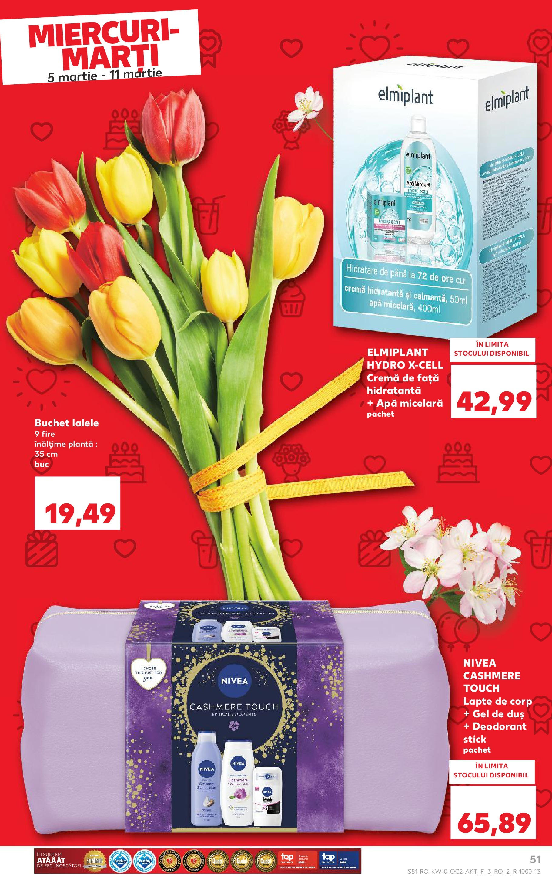 Catalog Kaufland 5 - 11 Martie 2025 | Pagina 51 | Produse: Arapsaçı, Duș, Gel de duș, Apă