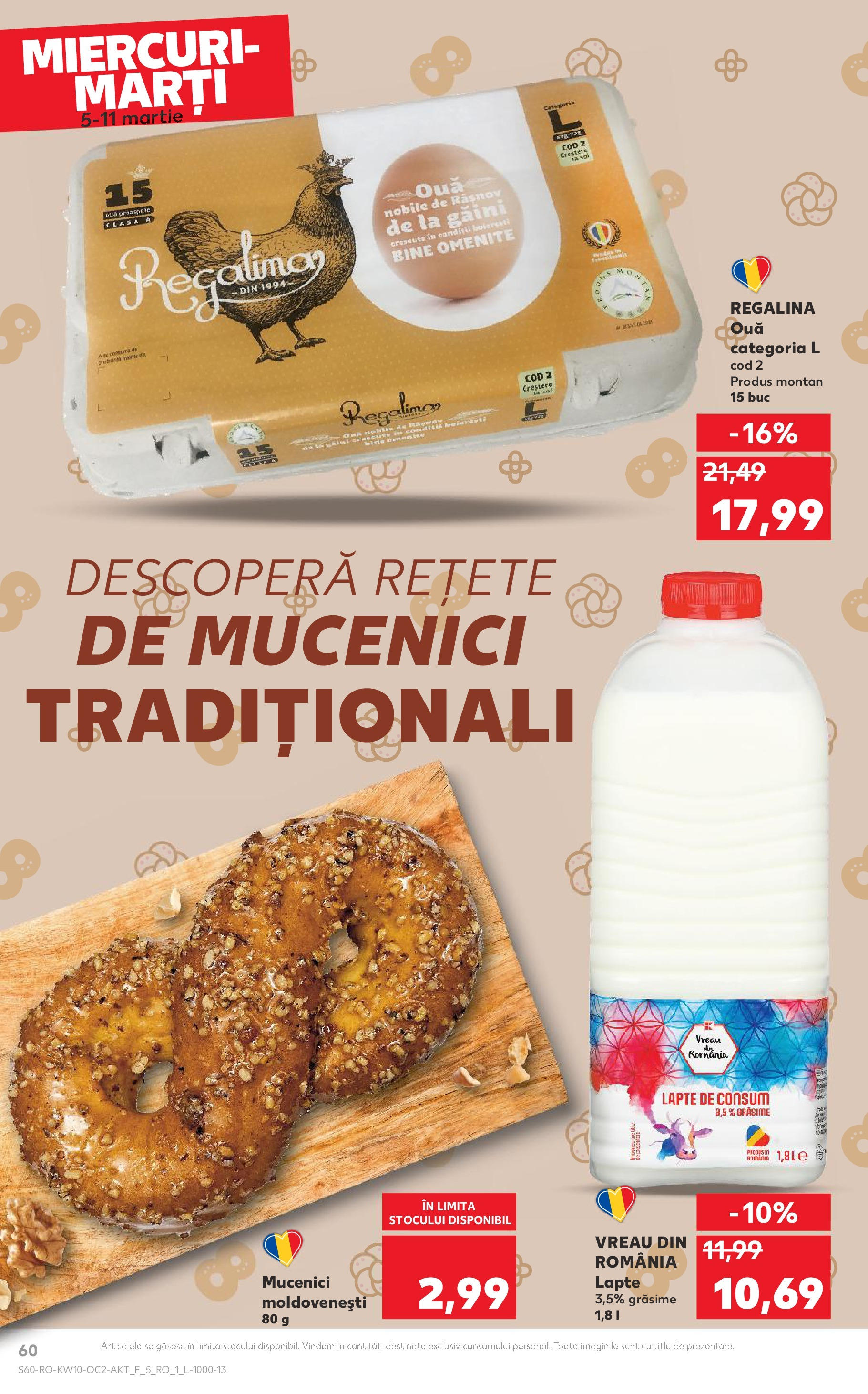 Catalog Kaufland 5 - 11 Martie 2025 | Pagina 60 | Produse: Lapte