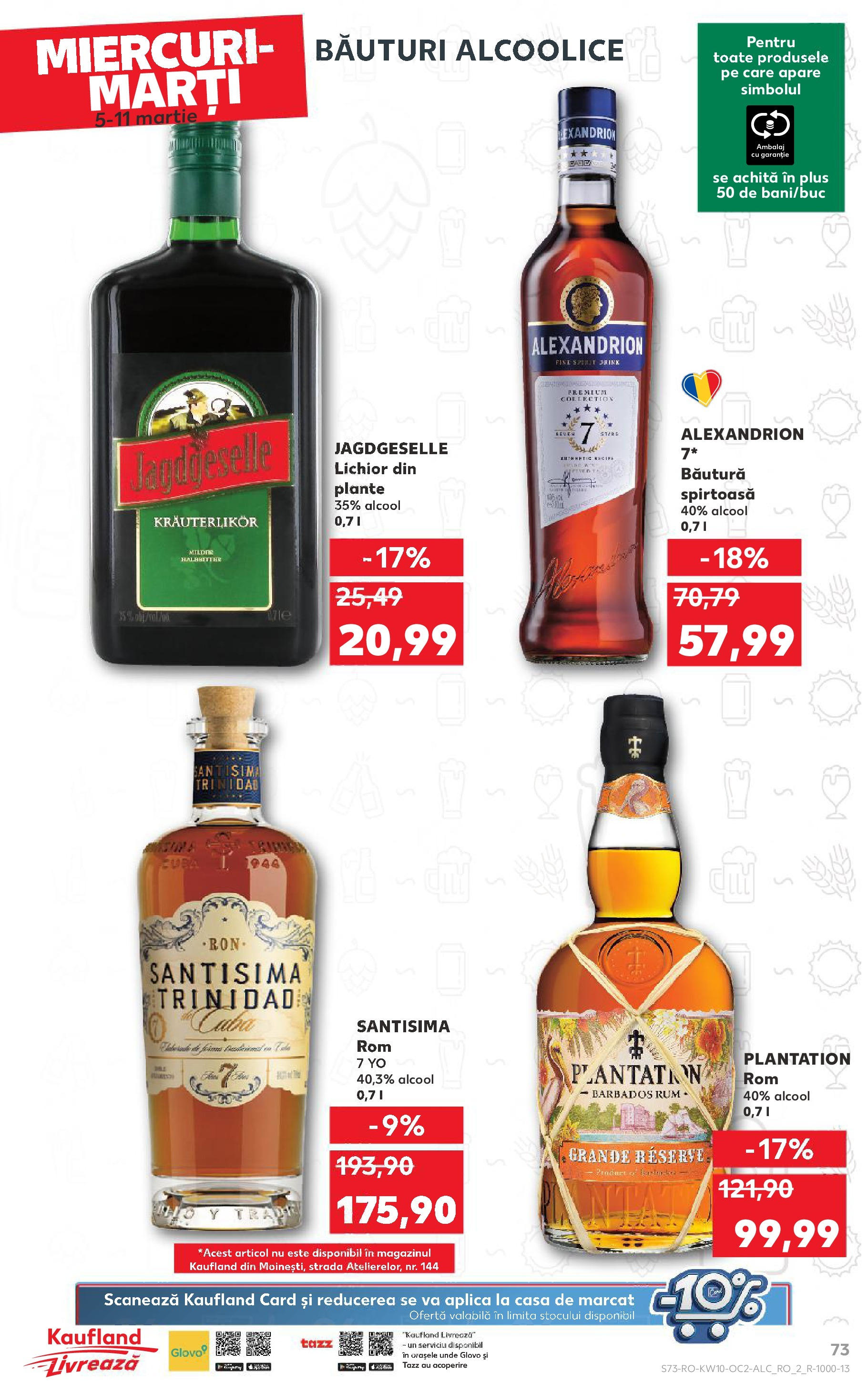 Catalog Kaufland 5 - 11 Martie 2025 | Pagina 73 | Produse: Lichior