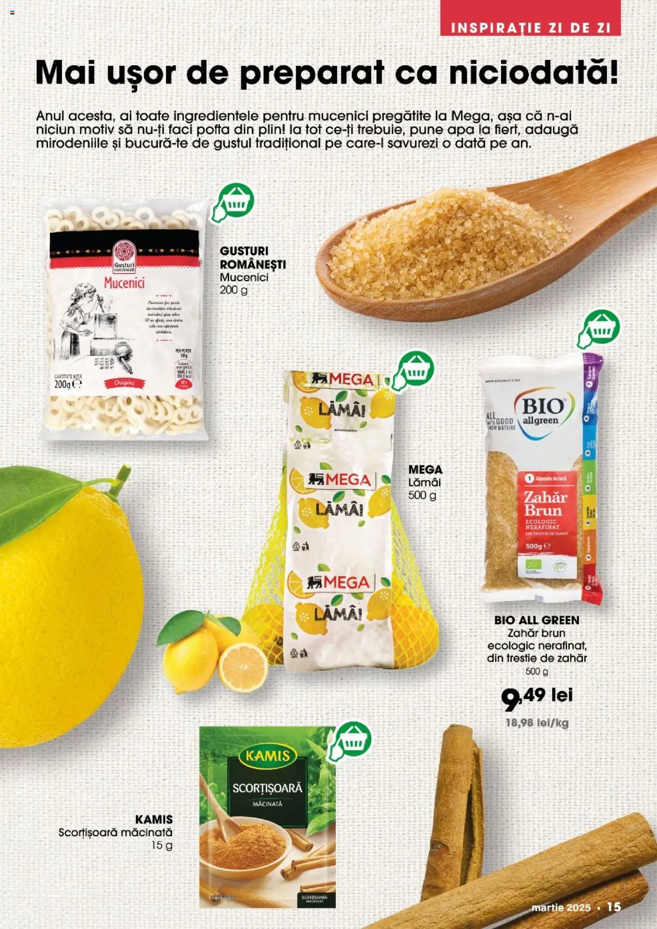 Catalog Mega Image 27 Februarie - 25 Martie 2025 | Pagina 15 | Produse: Şerit ödül, Apă, Zahăr