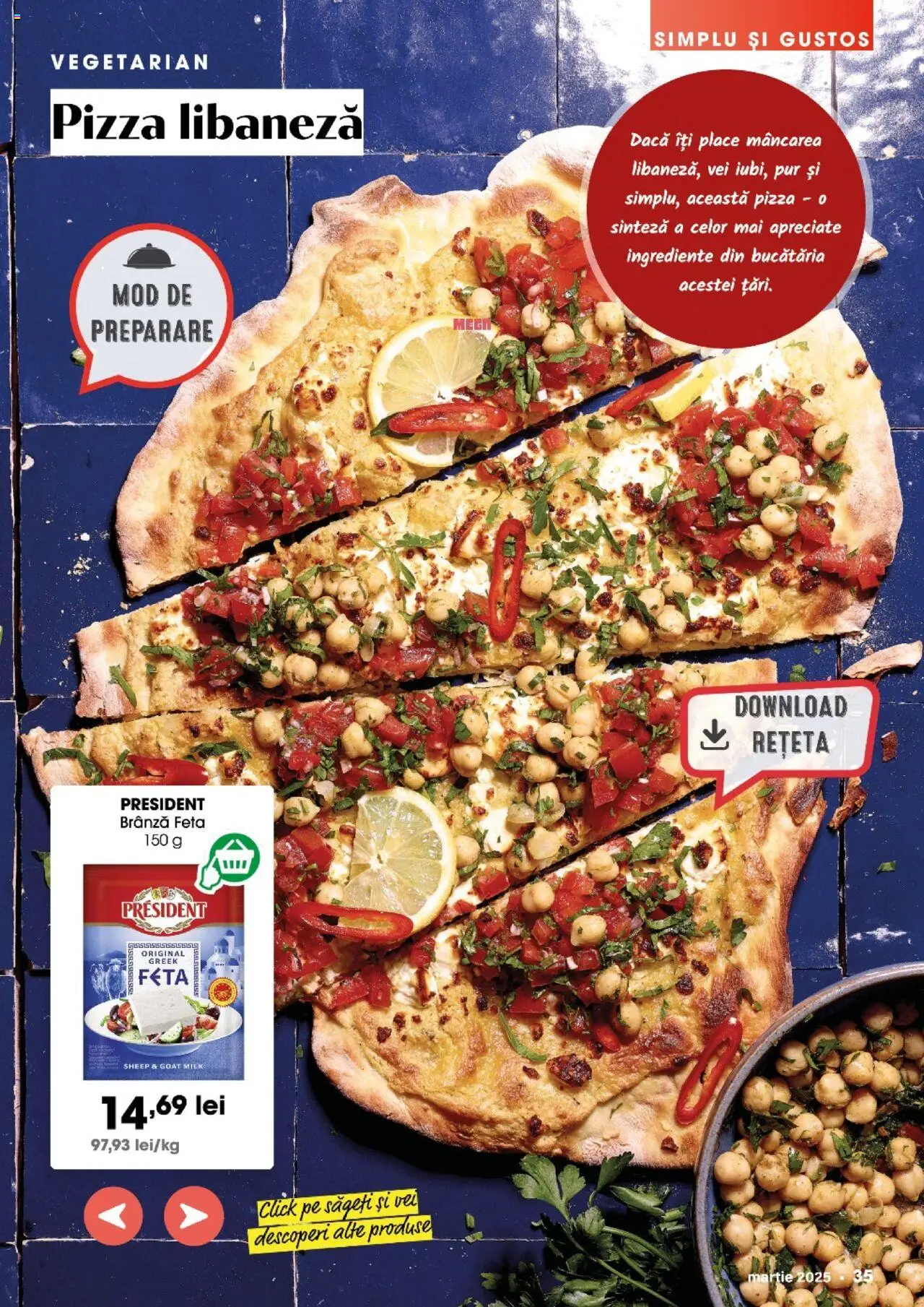 Catalog Mega Image 27 Februarie - 25 Martie 2025 | Pagina 35 | Produse: Brânză, Pizza