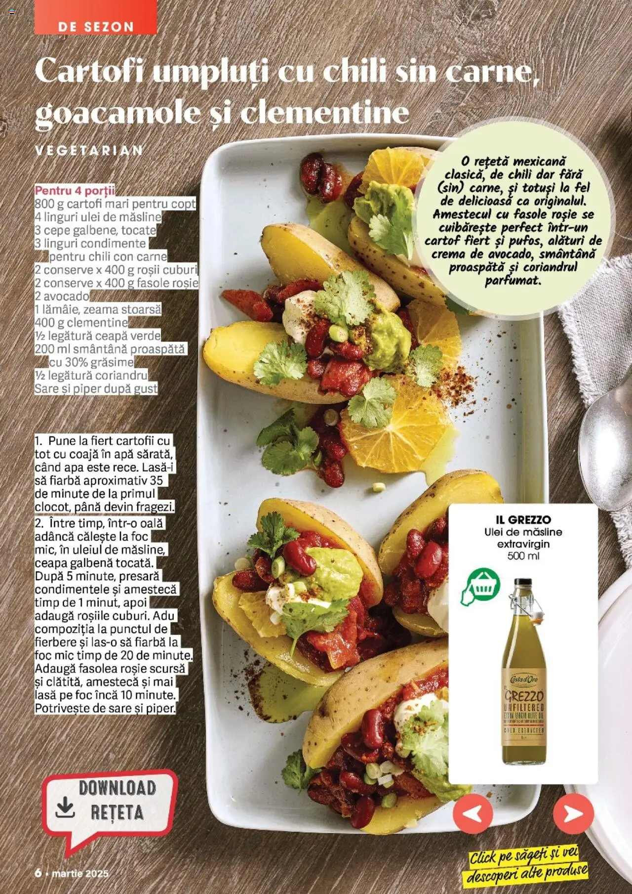 Catalog Mega Image 27 Februarie - 25 Martie 2025 | Pagina 6 | Produse: Ceapă galbenă, Cremă, Ulei, Apă