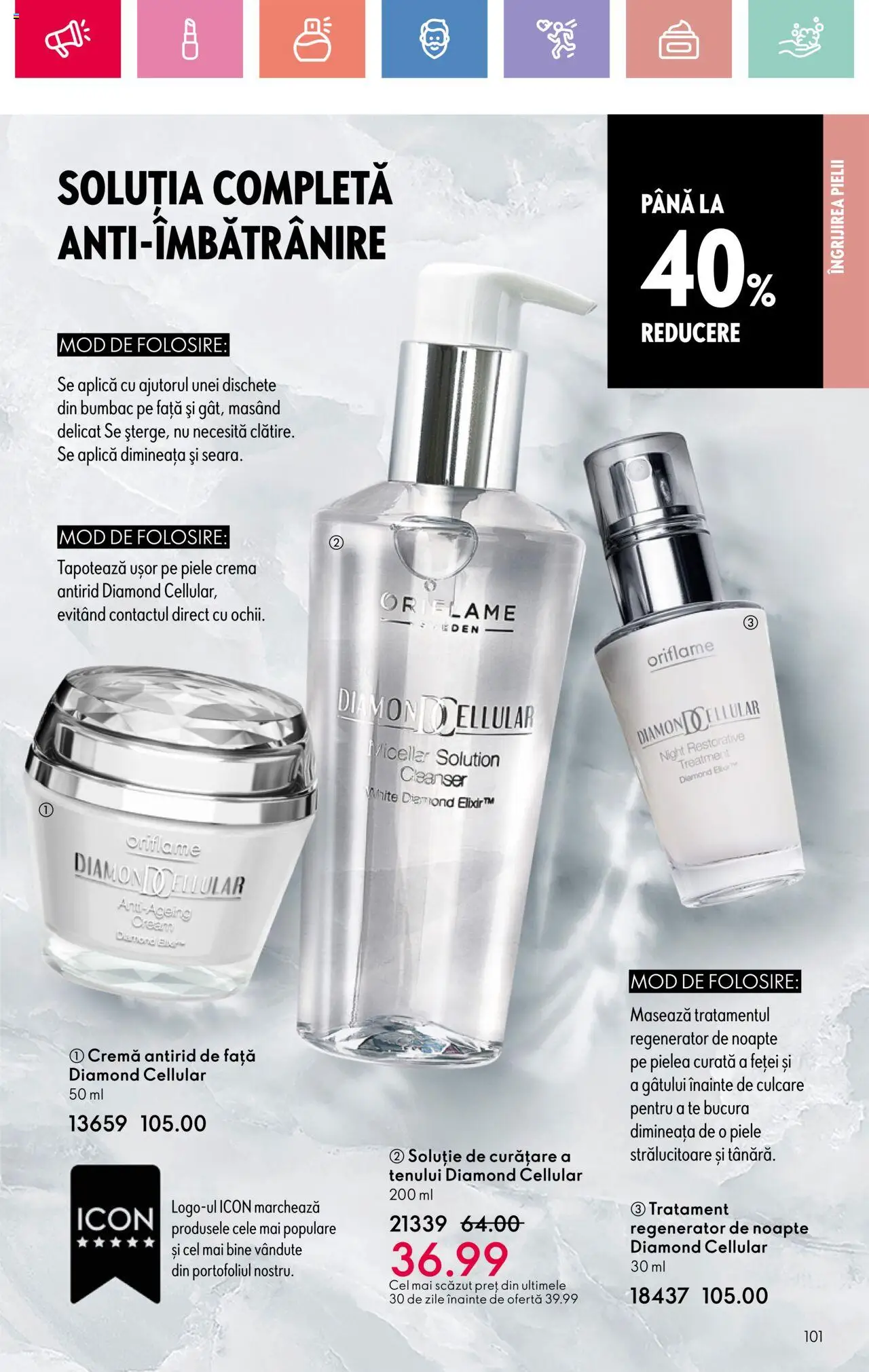 Catalog Oriflame 23 Martie - 12 Aprilie 2025 | Pagina 101 | Produse: Cremă, Demlik