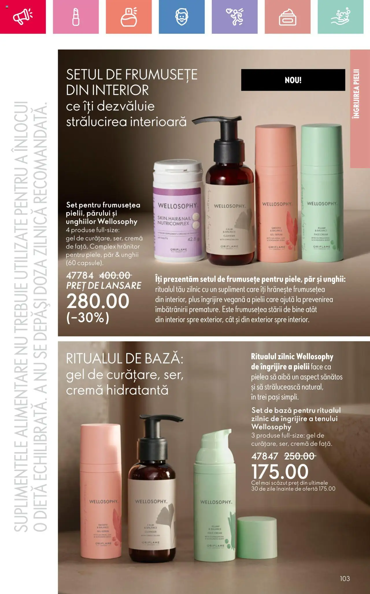Catalog Oriflame 23 Martie - 12 Aprilie 2025 | Pagina 103 | Produse: Arapsaçı, Cremă