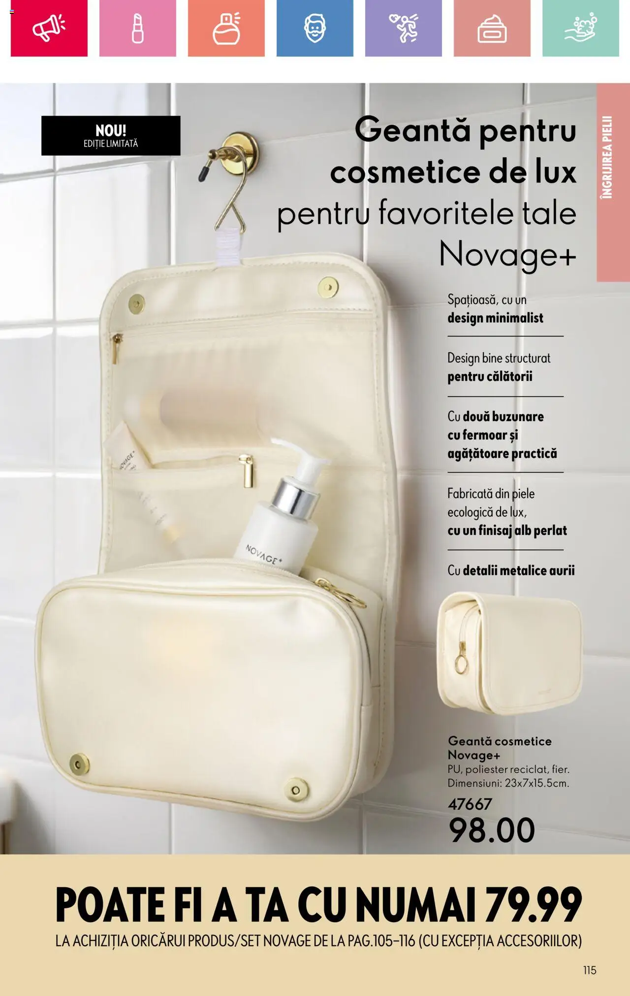Catalog Oriflame 23 Martie - 12 Aprilie 2025 | Pagina 115 | Produse: Geantă