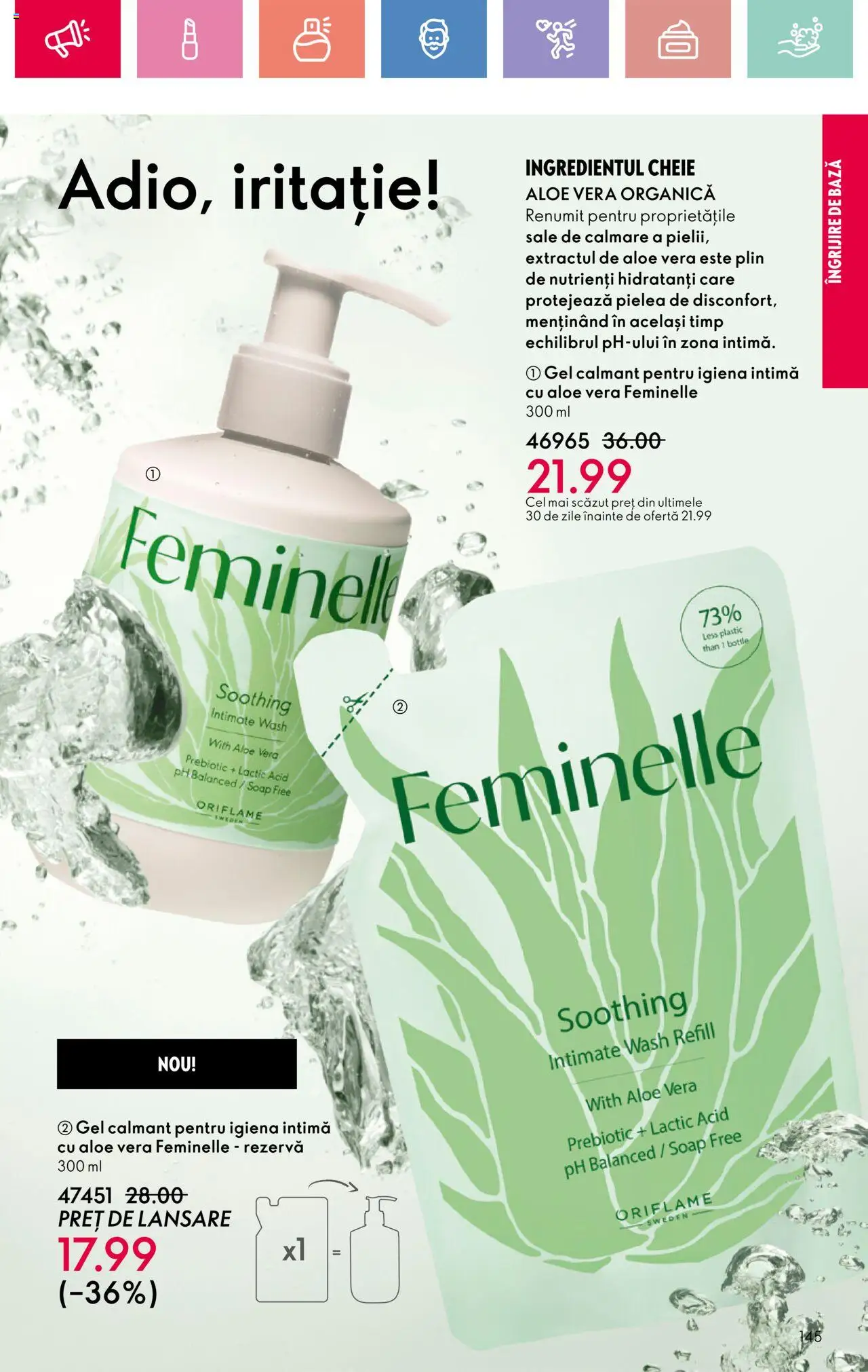 Catalog Oriflame 23 Martie - 12 Aprilie 2025 | Pagina 145 | Produse: Aloe vera