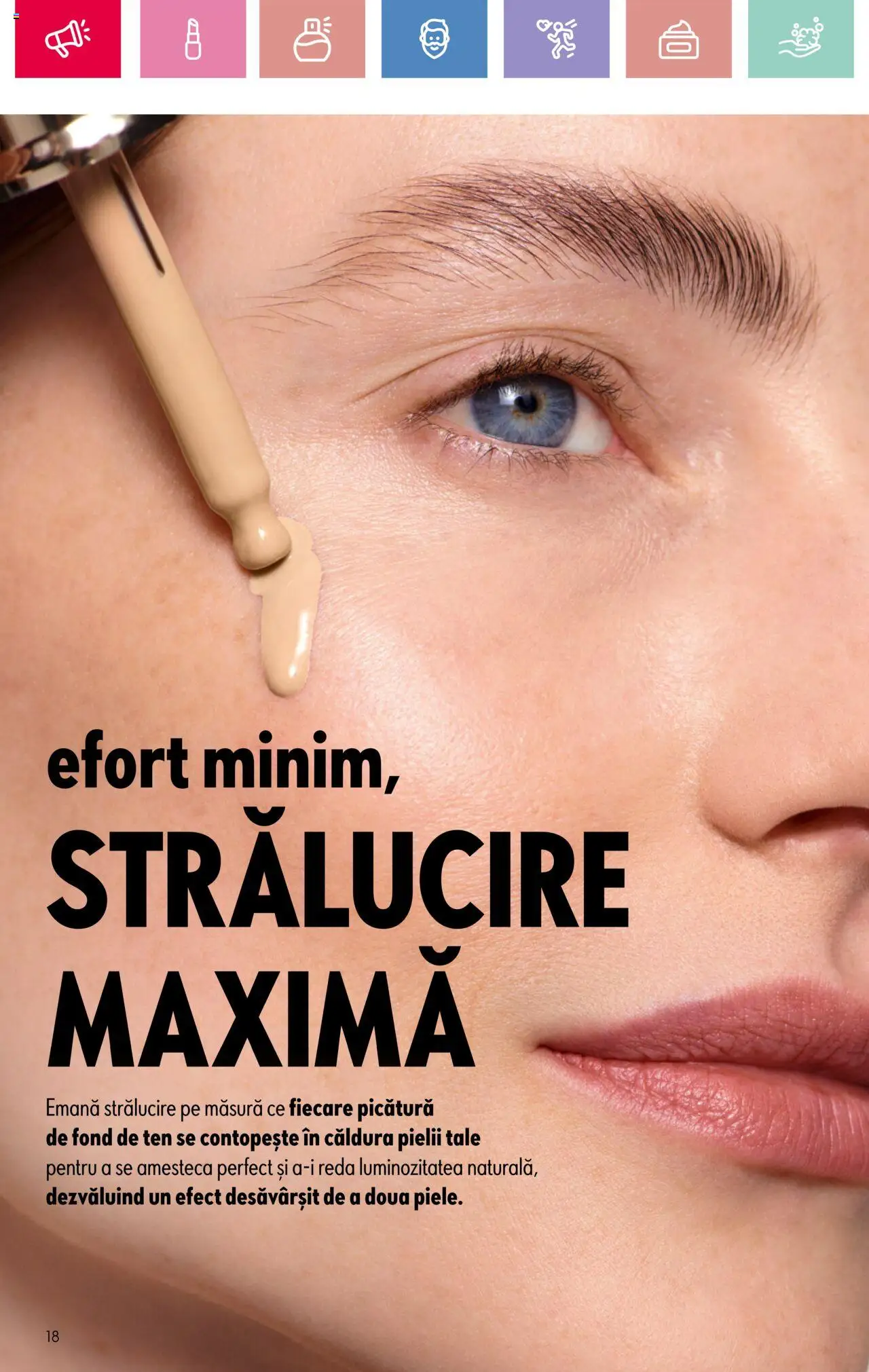 Catalog Oriflame 23 Martie - 12 Aprilie 2025 | Pagina 18 | Produse: Fond de ten