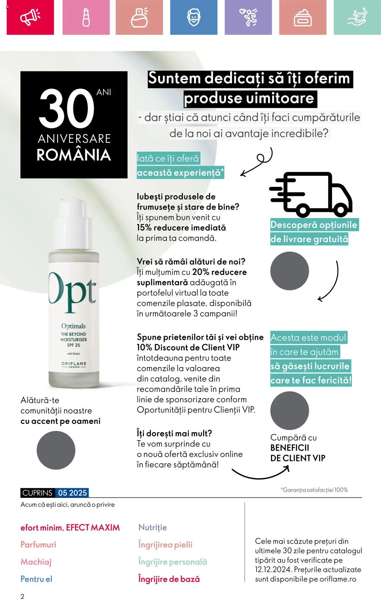 Catalog Oriflame 23 Martie - 12 Aprilie 2025 | Pagina 2 | Produse: Machiaj