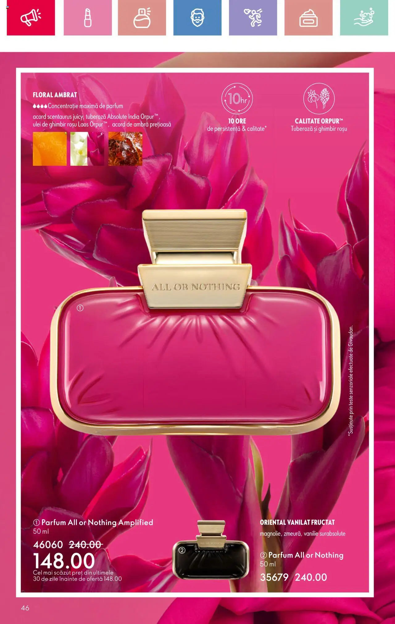 Catalog Oriflame 23 Martie - 12 Aprilie 2025 | Pagina 46 | Produse: Parfum, Ulei