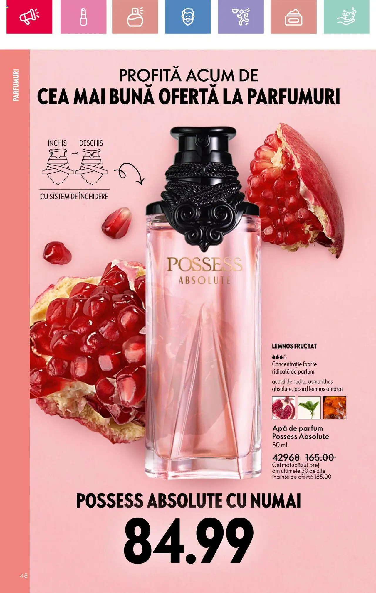 Catalog Oriflame 23 Martie - 12 Aprilie 2025 | Pagina 48 | Produse: Apă de parfum, Parfum, Apă
