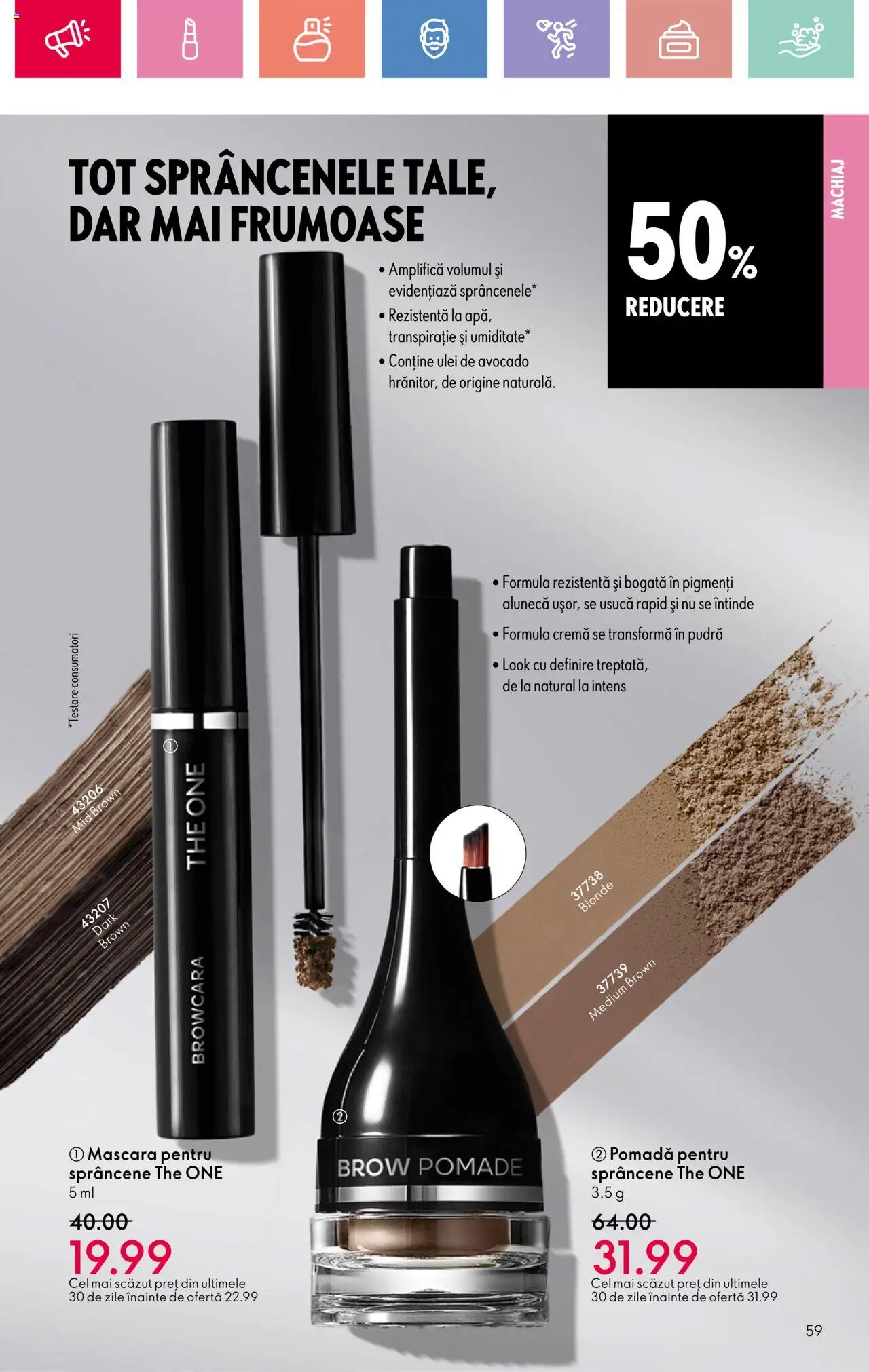Catalog Oriflame 23 Martie - 12 Aprilie 2025 | Pagina 59 | Produse: Machiaj, Cremă, Ulei, Avocado