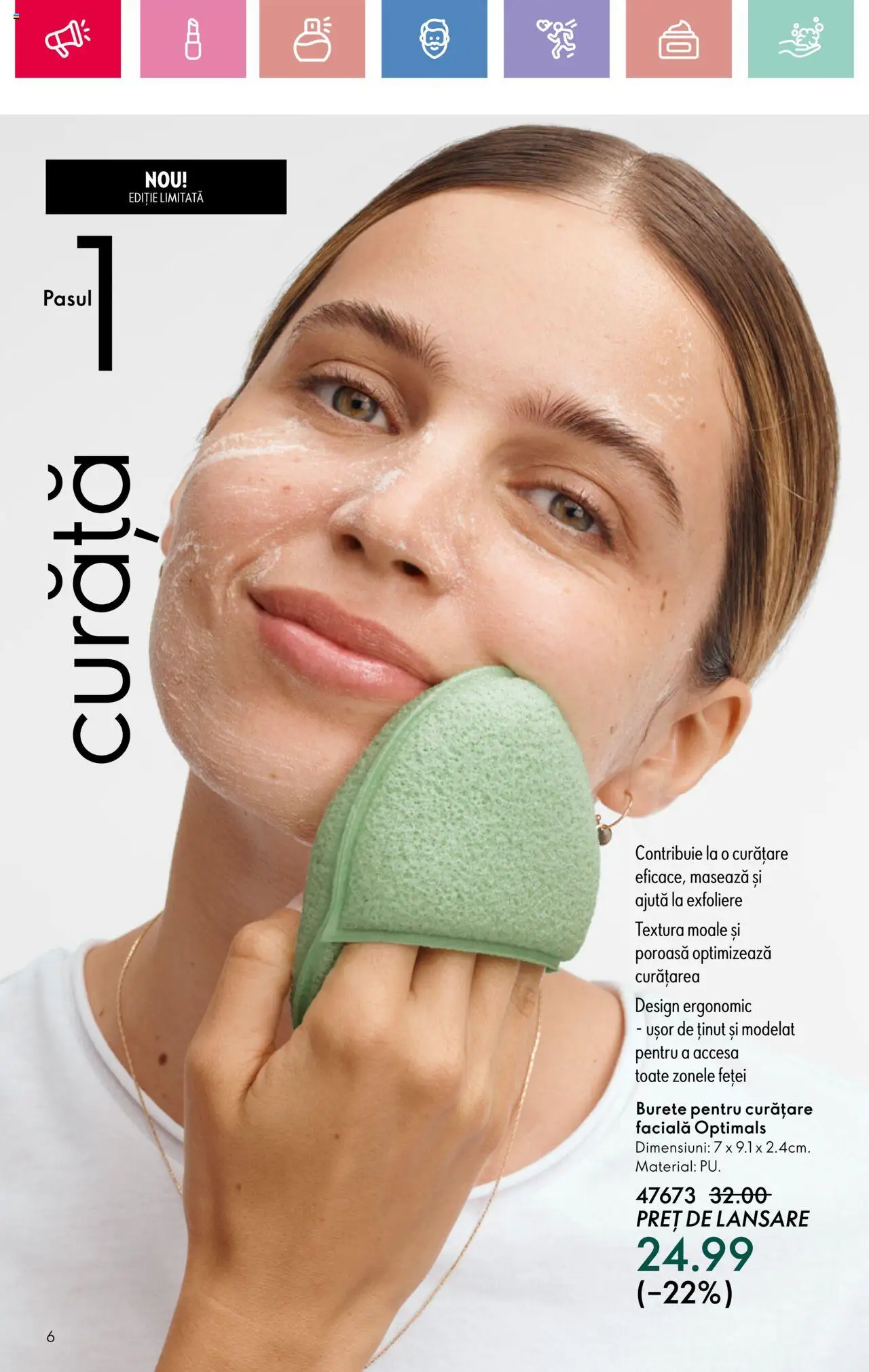 Catalog Oriflame 23 Martie - 12 Aprilie 2025 | Pagina 6 | Produse: Burete