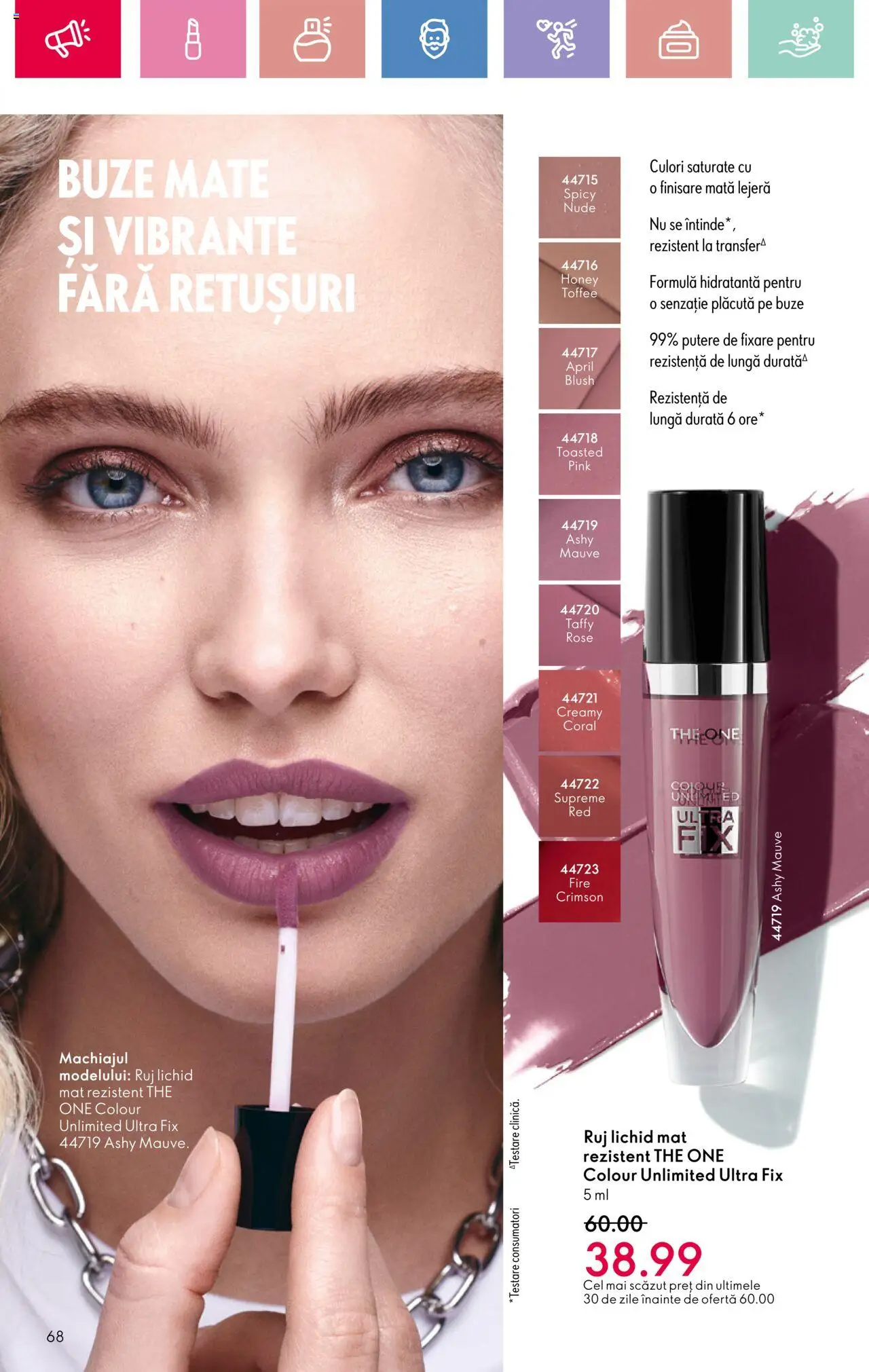 Catalog Oriflame 23 Martie - 12 Aprilie 2025 | Pagina 68 | Produse: Blush, Ruj