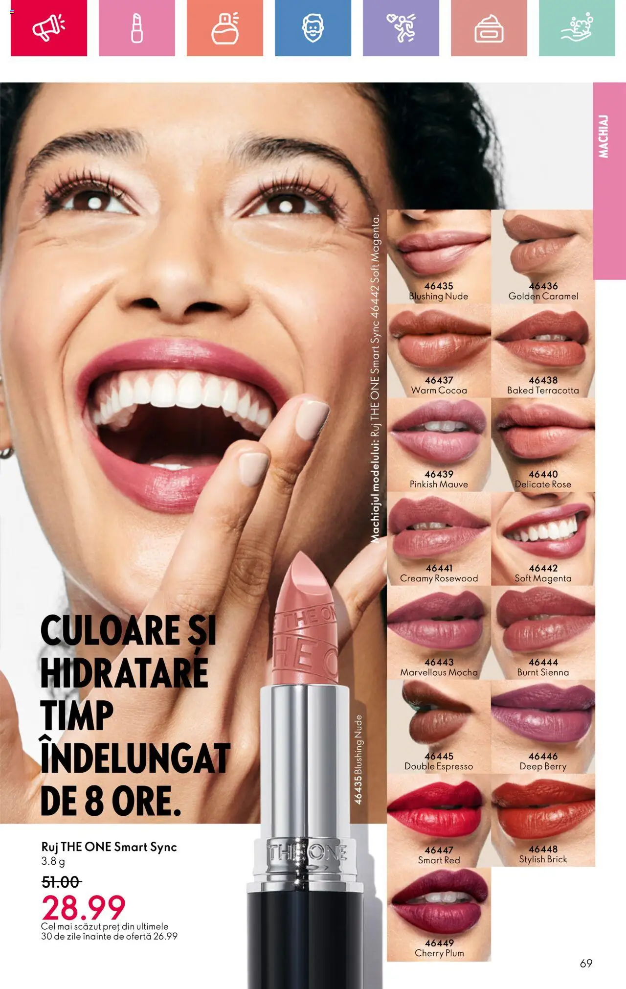 Catalog Oriflame 23 Martie - 12 Aprilie 2025 | Pagina 69 | Produse: Machiaj, Ruj
