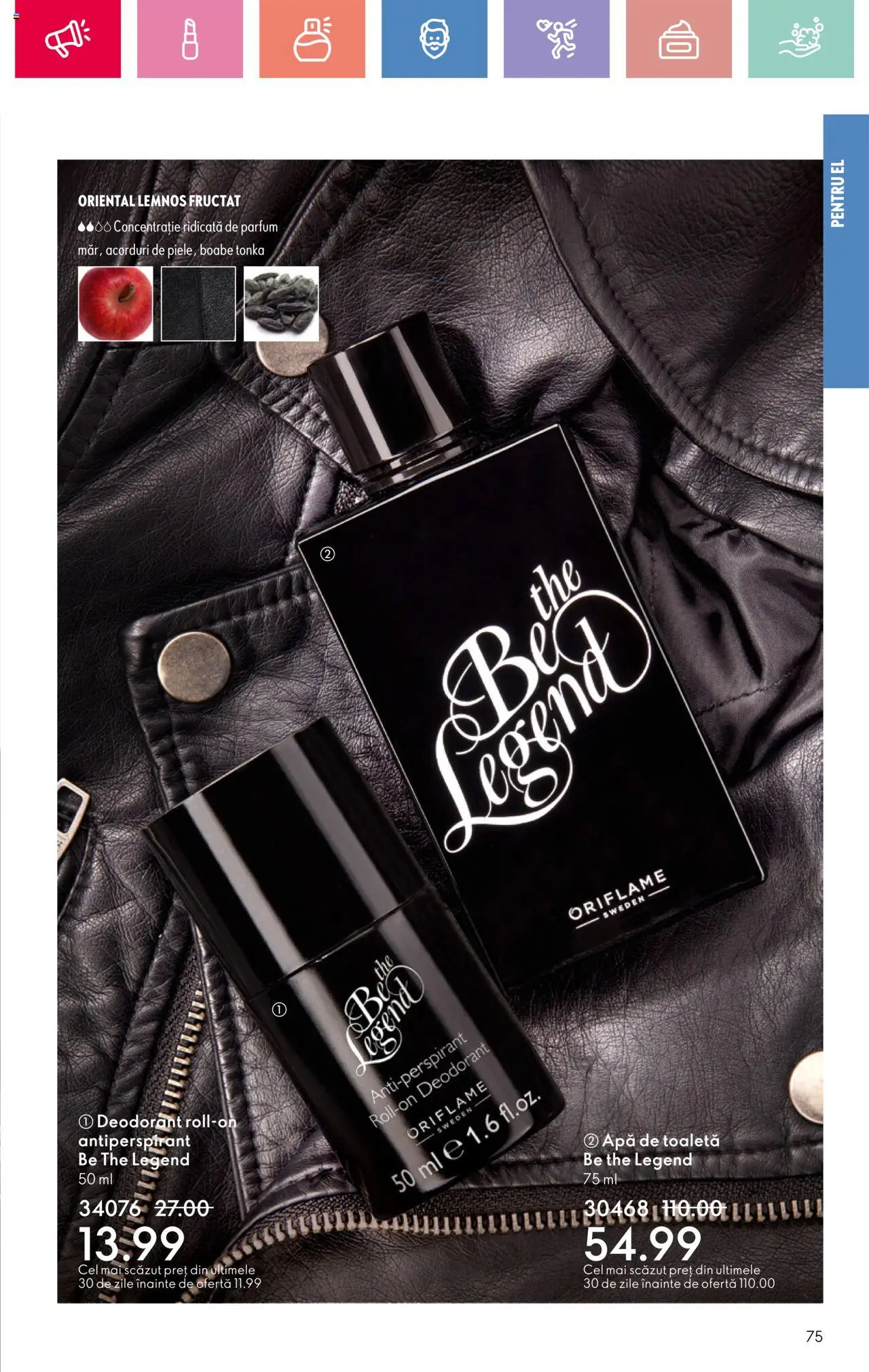 Catalog Oriflame 23 Martie - 12 Aprilie 2025 | Pagina 75 | Produse: Parfum, Deodorant, Antiperspirant, Apă