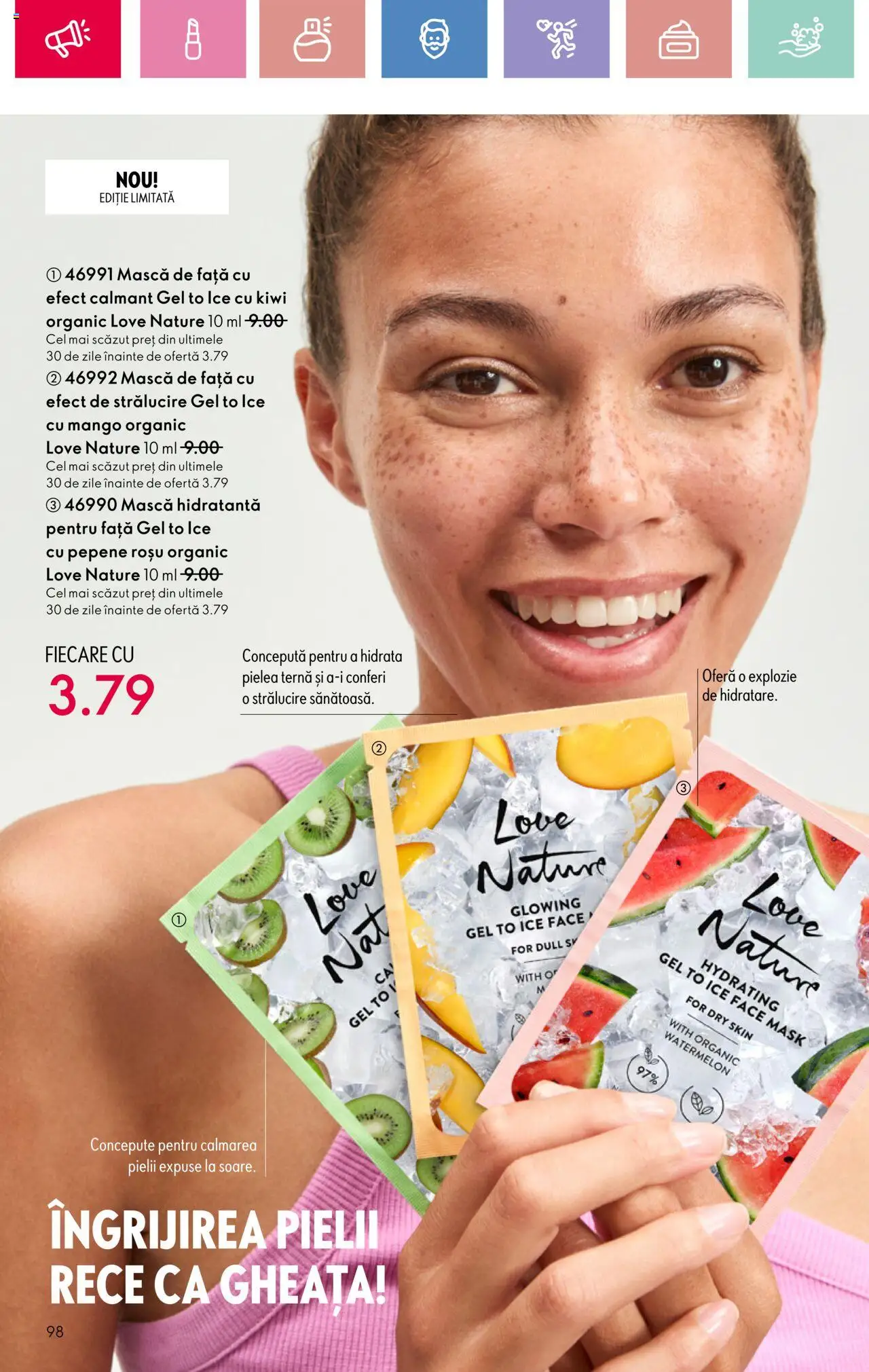 Catalog Oriflame 23 Martie - 12 Aprilie 2025 | Pagina 98 | Produse: Kiwi, Mango