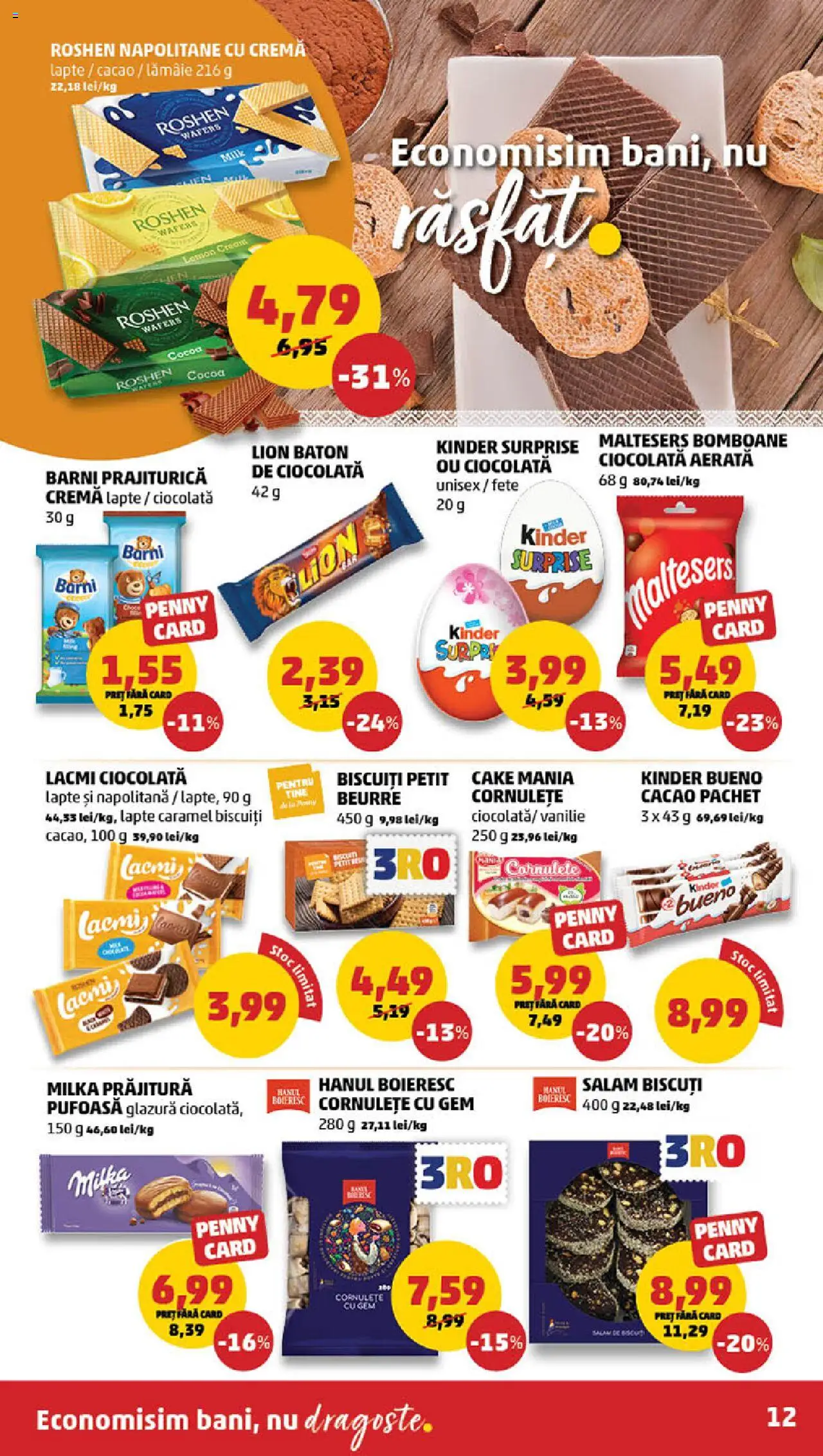 Catalog PENNY Market 5 - 11 Martie 2025 | Pagina 12 | Produse: Gem, Salam, Cacao, Biscuiți