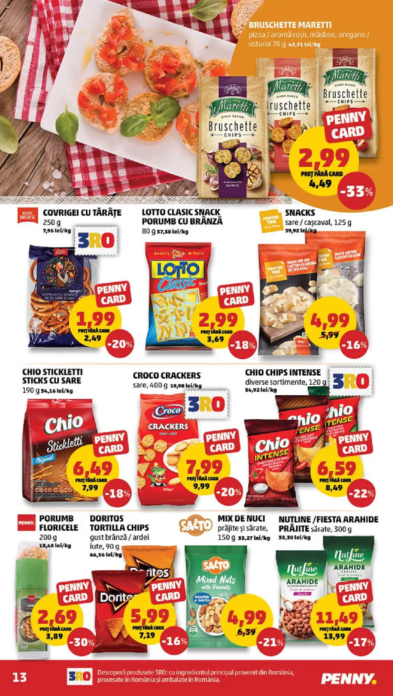 Catalog PENNY Market 5 - 11 Martie 2025 | Pagina 13 | Produse: Brânză, Pizza, Porumb, Sare
