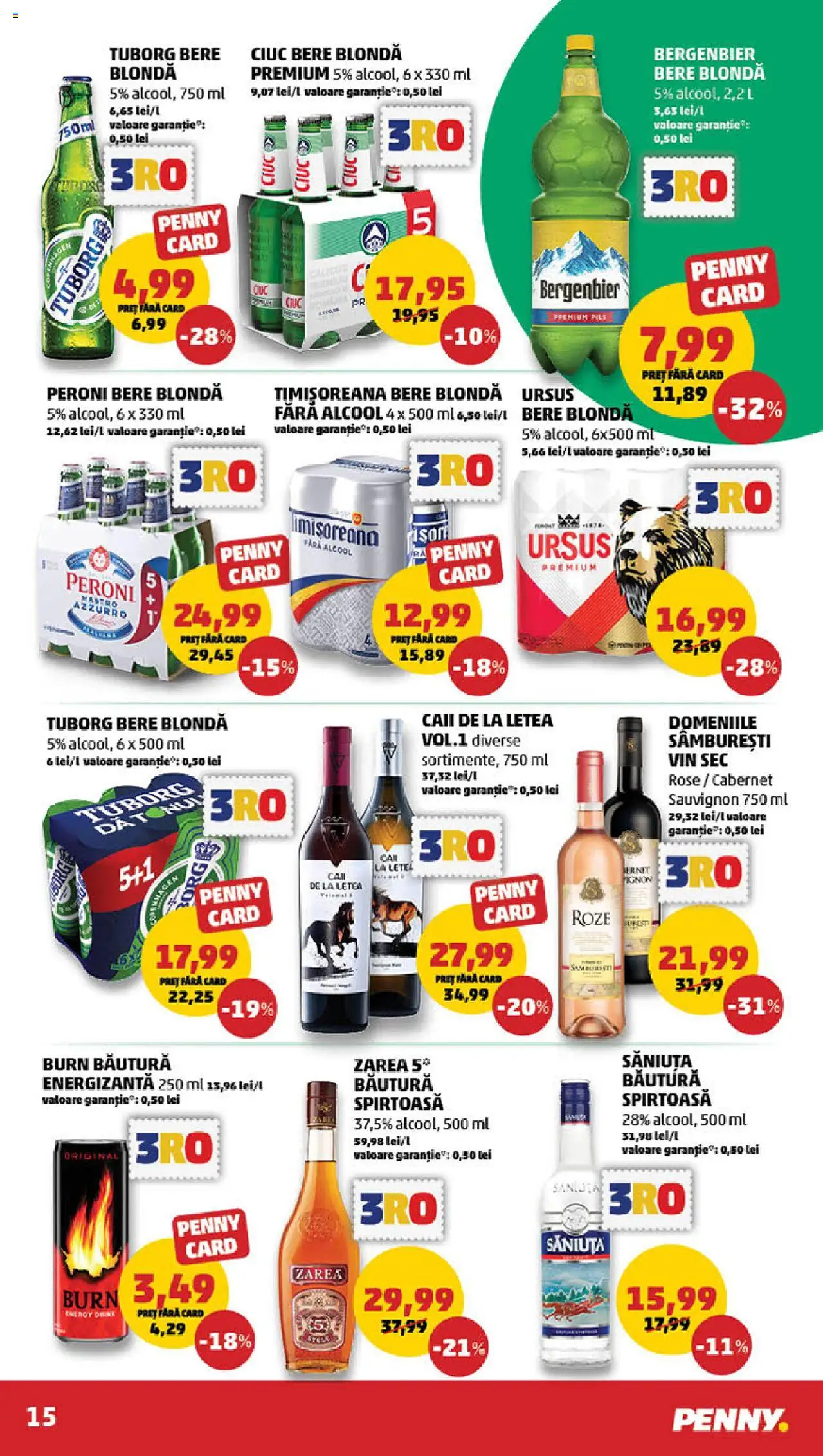 Catalog PENNY Market 5 - 11 Martie 2025 | Pagina 15 | Produse: Pară, Vin, Bere, Plastik Kulübe