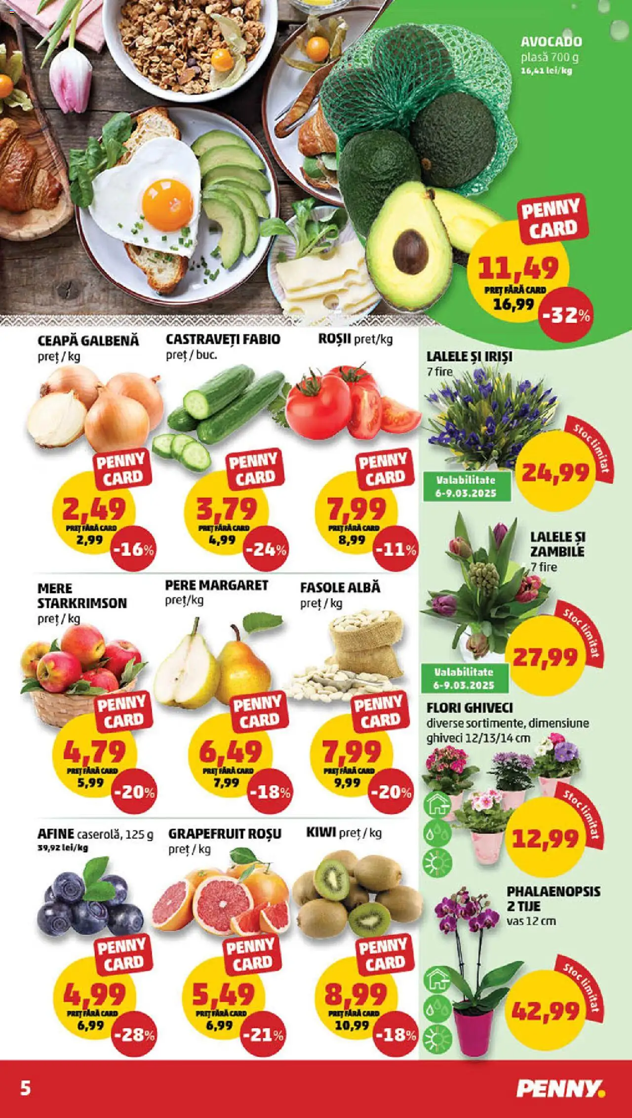 Catalog PENNY Market 5 - 11 Martie 2025 | Pagina 5 | Produse: Afine, Ghiveci, Castraveți, Ceapă