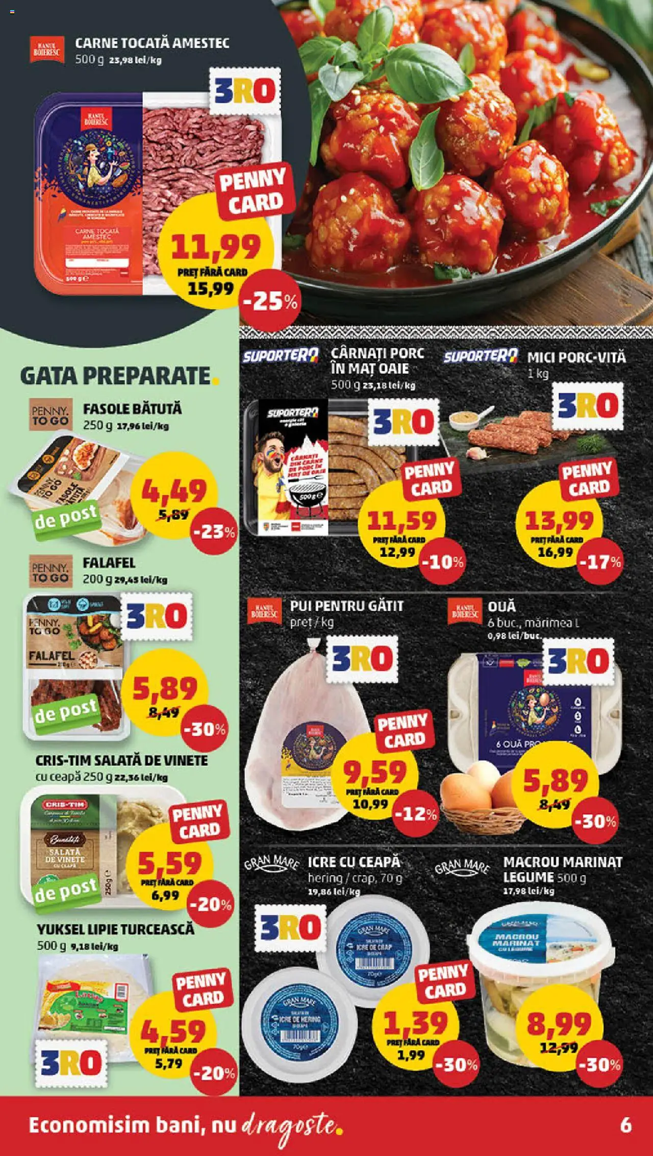 Catalog PENNY Market 5 - 11 Martie 2025 | Pagina 6 | Produse: Pară, Mici, Carne tocată, Ceapă