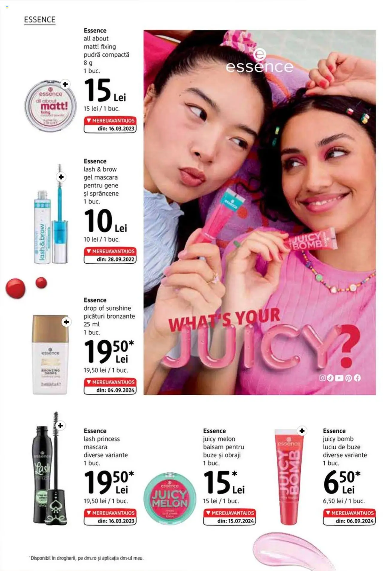 Catalog DM Drogerie Markt 6 Martie - 4 Aprilie 2025 | Pagina 10 | Produse: Pudră, Mascara, Luciu de buze, Balsam