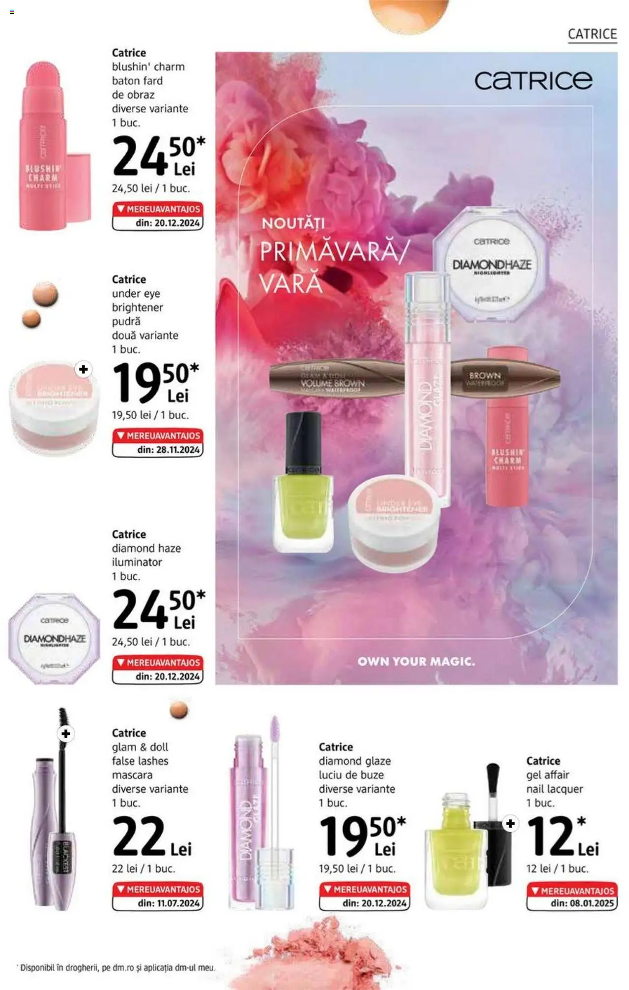 Catalog DM Drogerie Markt 6 Martie - 4 Aprilie 2025 | Pagina 11 | Produse: Pudră, Iluminator, Mascara, Luciu de buze