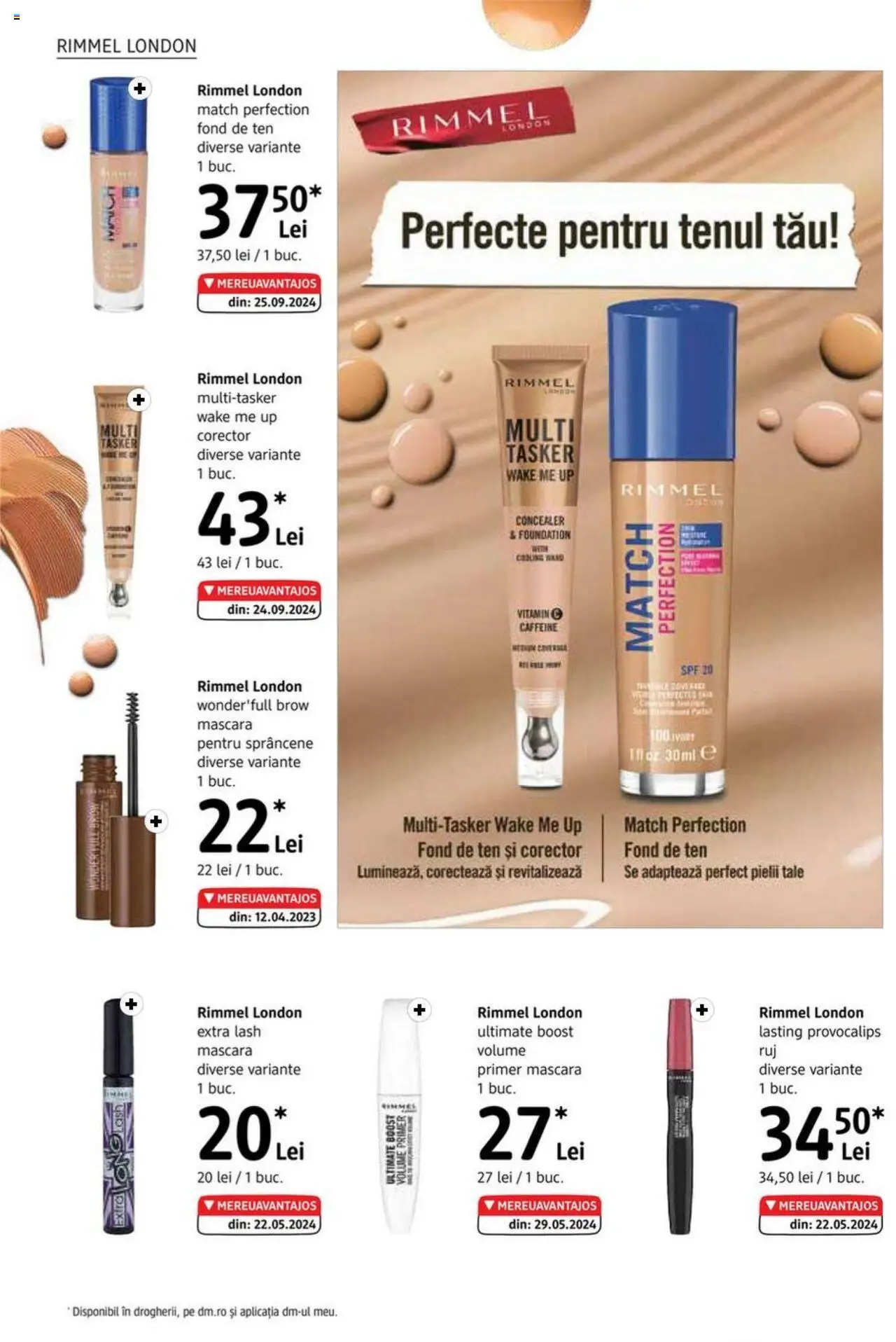 Catalog DM Drogerie Markt 6 Martie - 4 Aprilie 2025 | Pagina 12 | Produse: Fond de ten, Concealer, Mascara