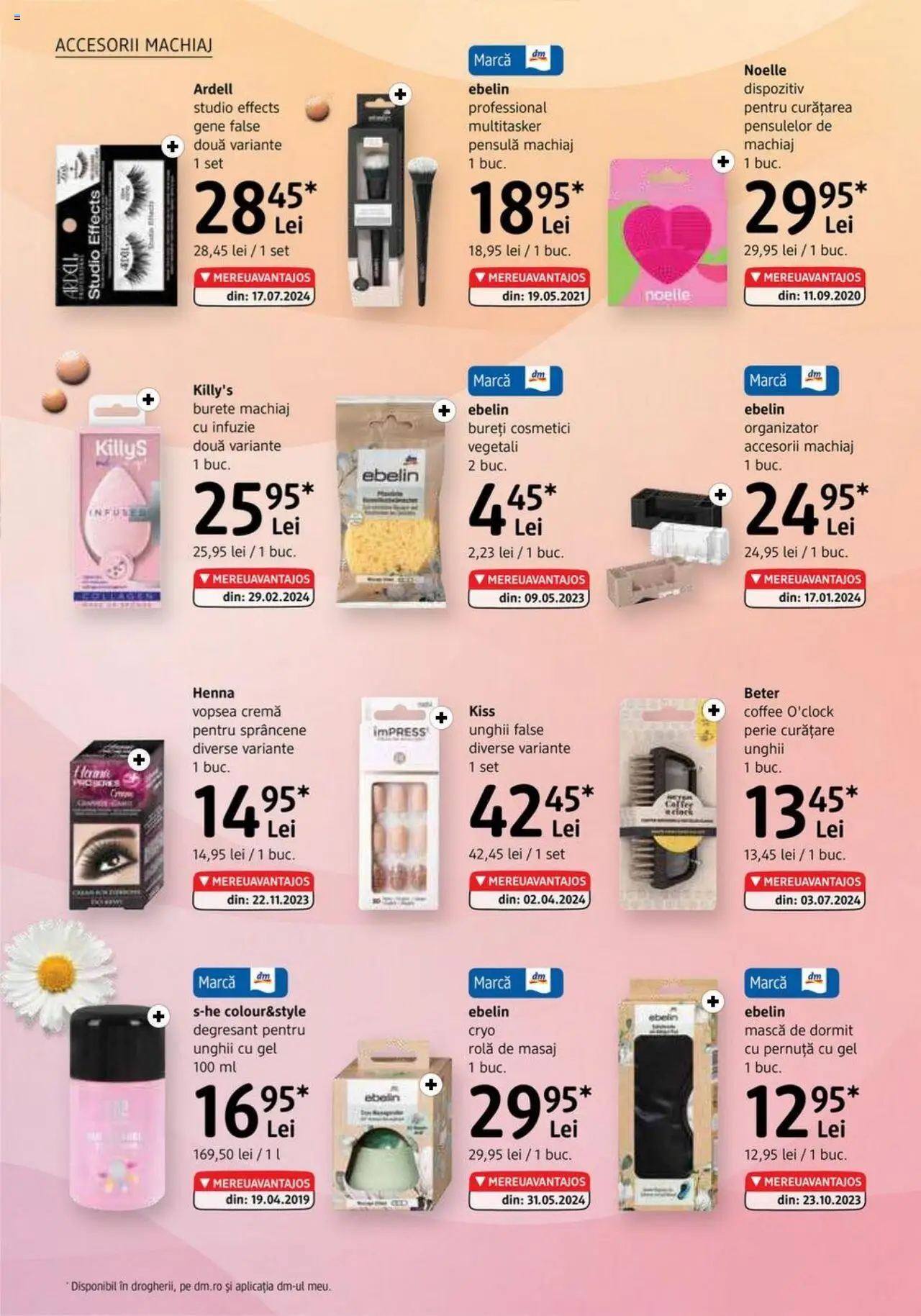 Catalog DM Drogerie Markt 6 Martie - 4 Aprilie 2025 | Pagina 14 | Produse: Vopsea, Machiaj, Gene false, Cremă